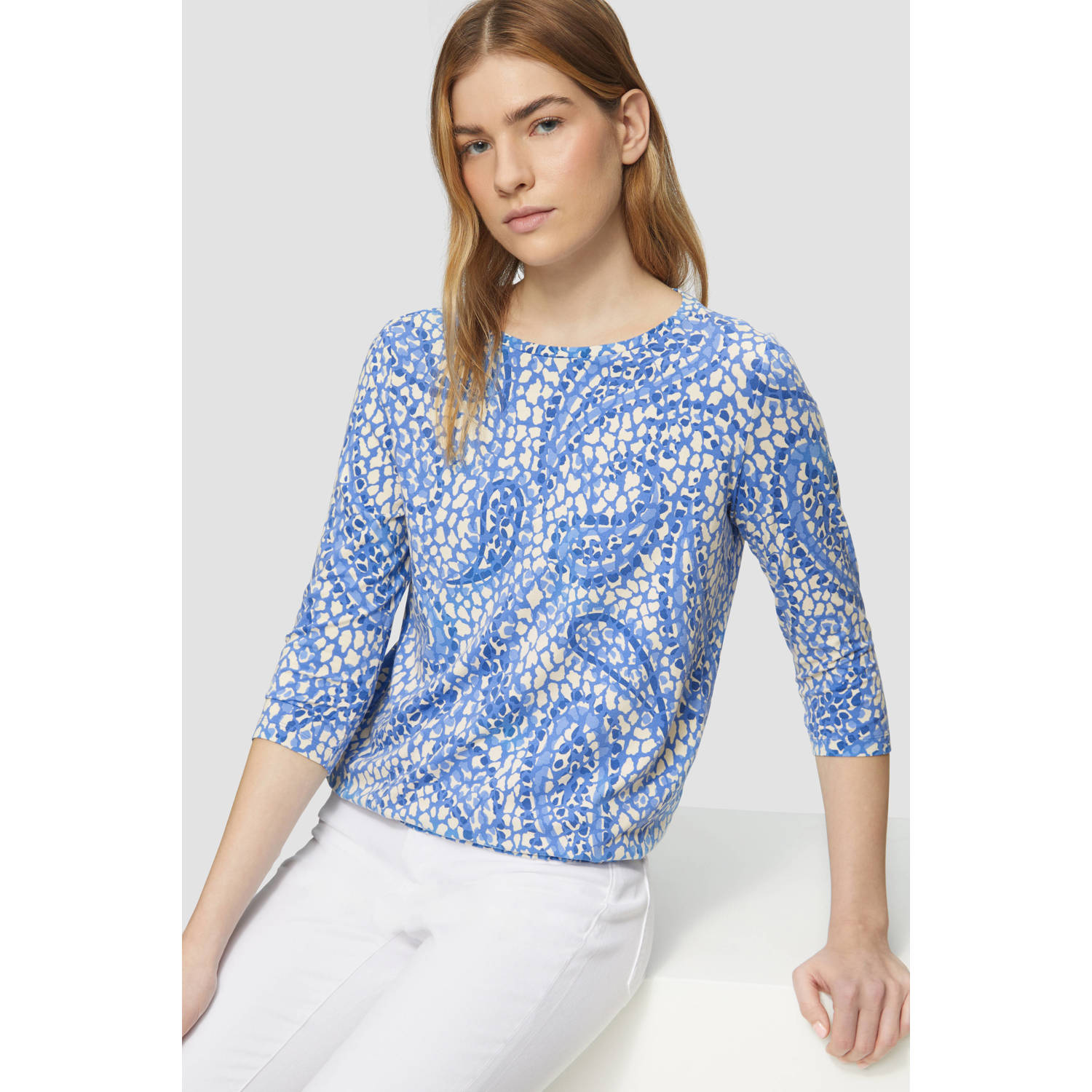 s.Oliver top blauw