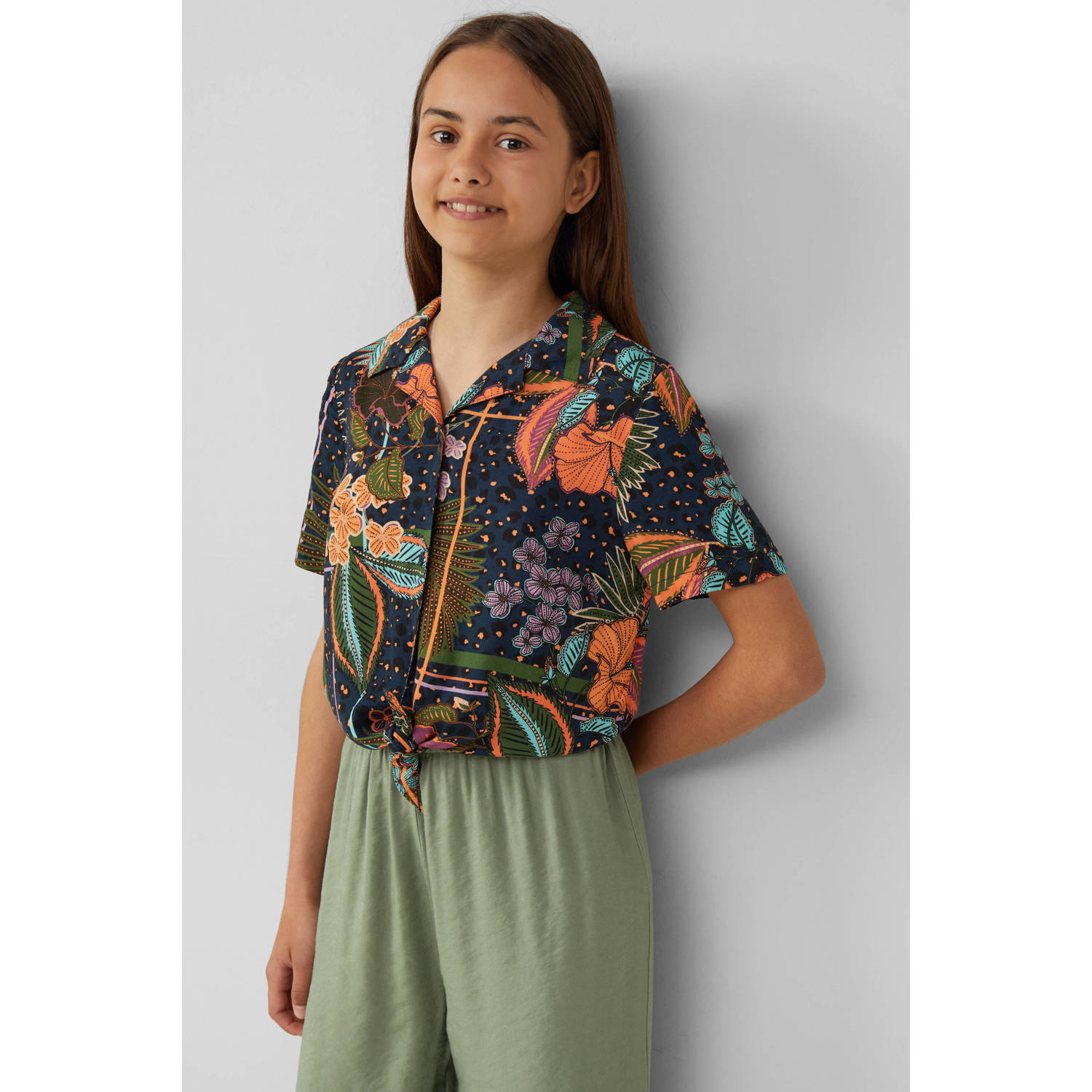 S.Oliver blouse donkerblauw