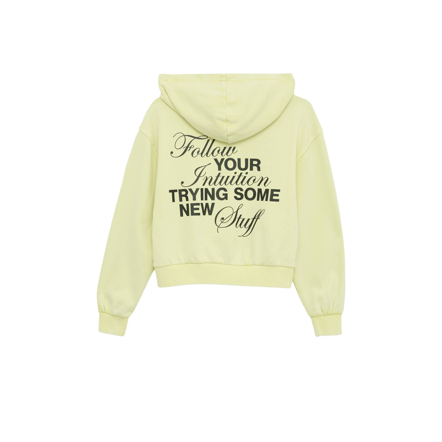 s.Oliver sweater lichtgeel