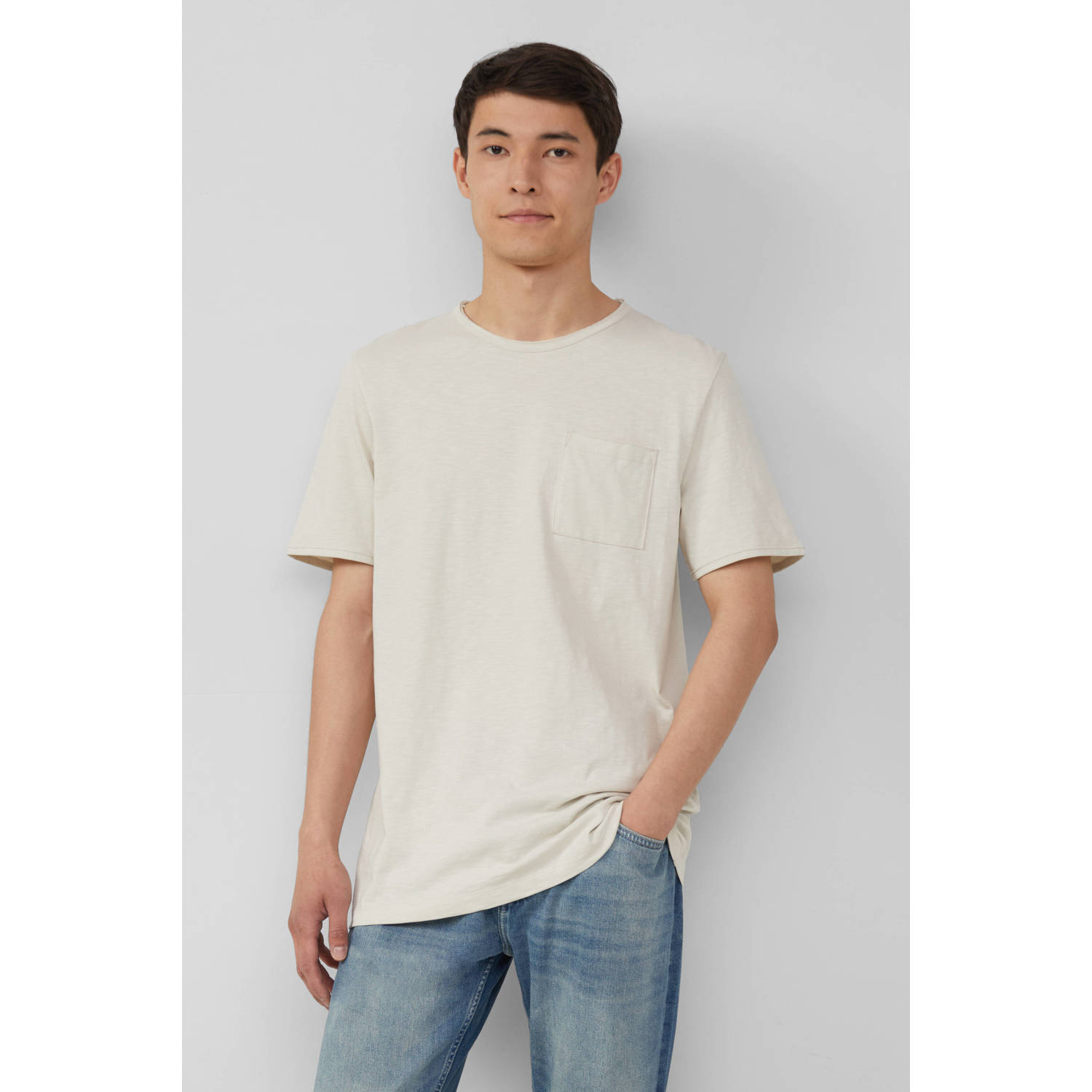 S.Oliver RED LABEL Regular fit T-shirt van puur katoen