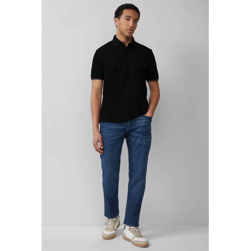 s.Oliver regular polo zwart afbeelding