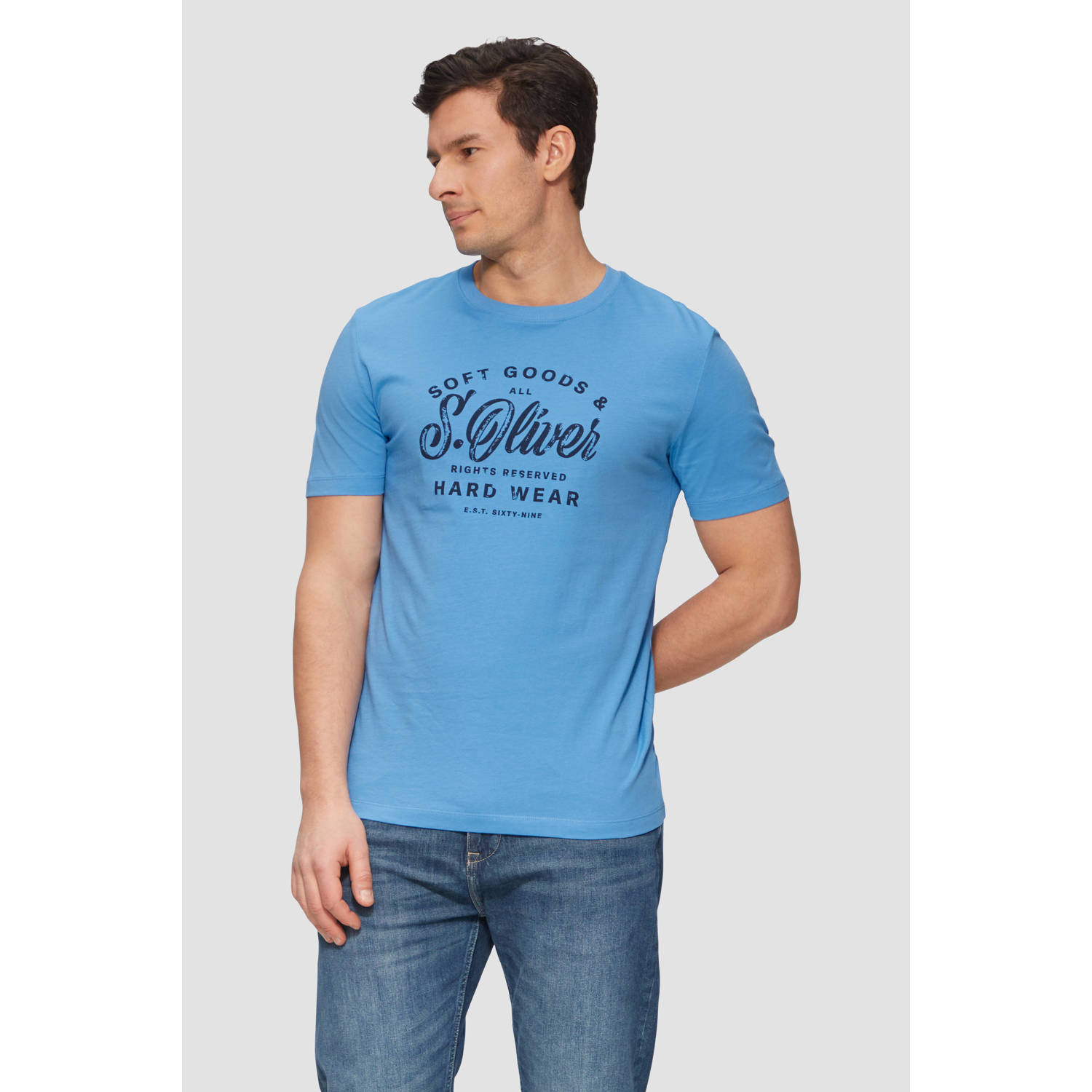 S.Oliver T-shirt blauw