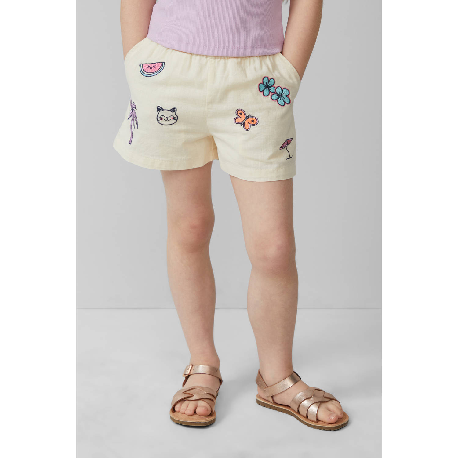 S.Oliver casual short ecru