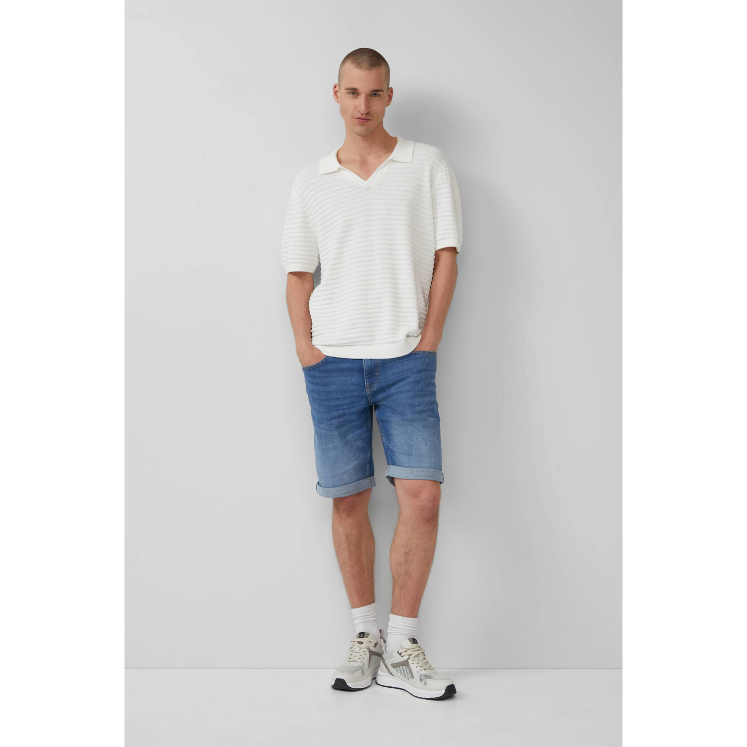 Q S by s.Oliver denim regular short medium blue denim