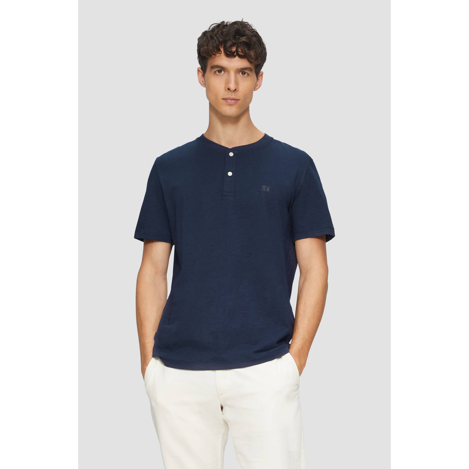 s.Oliver T-shirt donkerblauw
