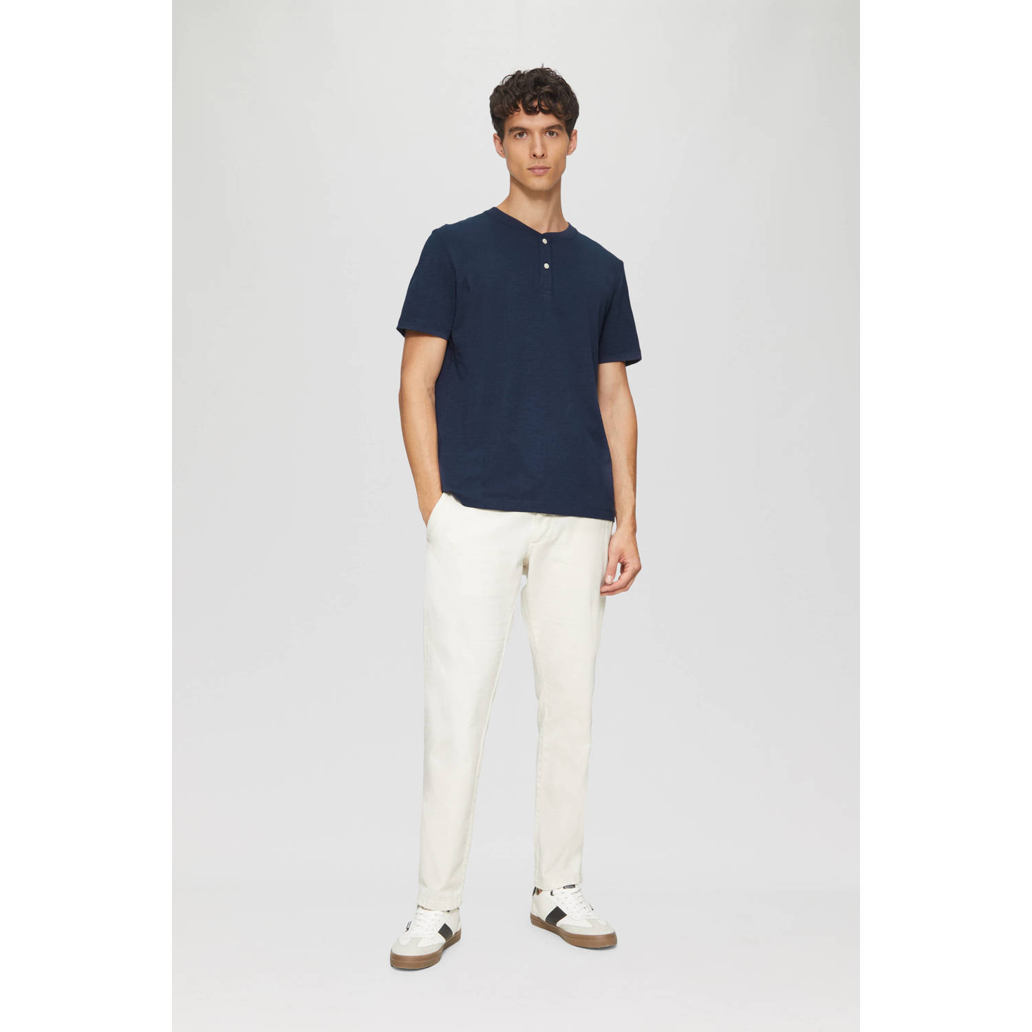 S.Oliver RED LABEL Regular fit T-shirt van puur katoen