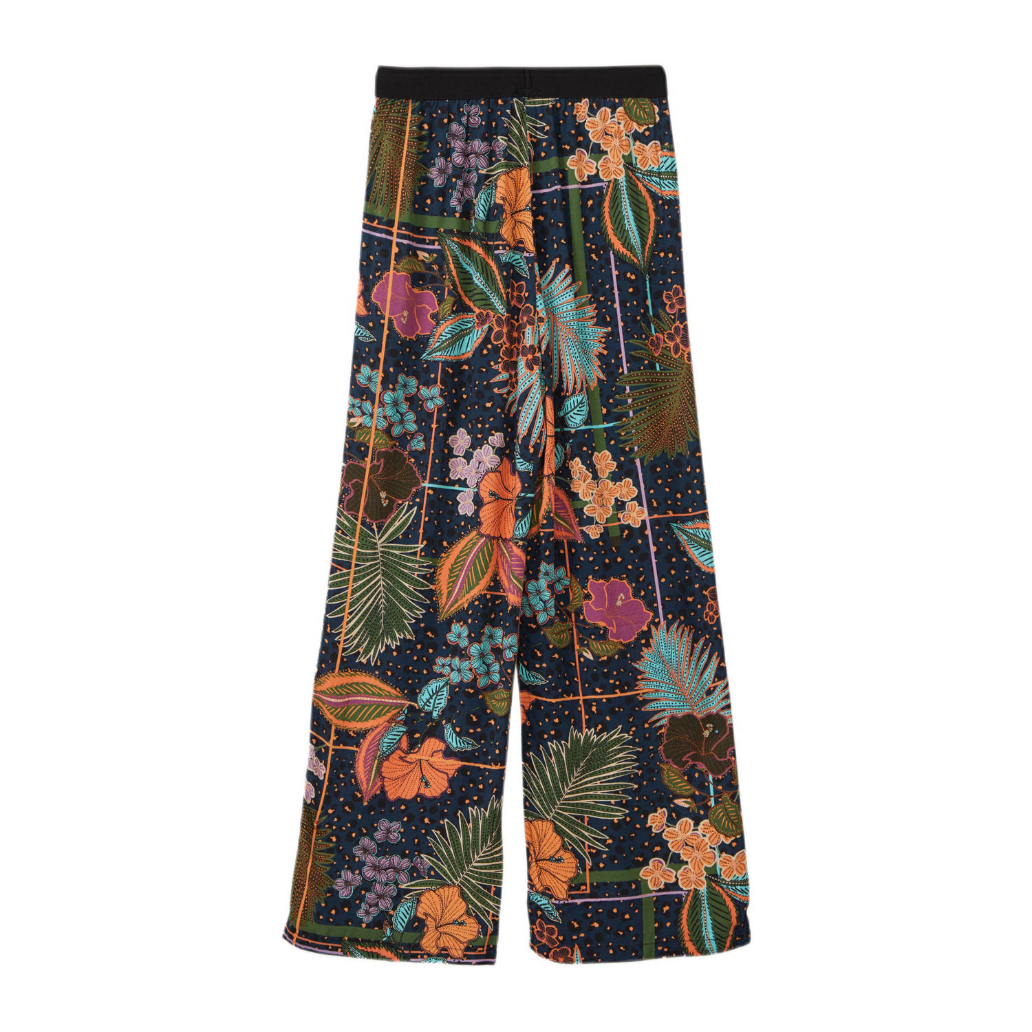 s.Oliver casual broek donkerblauw