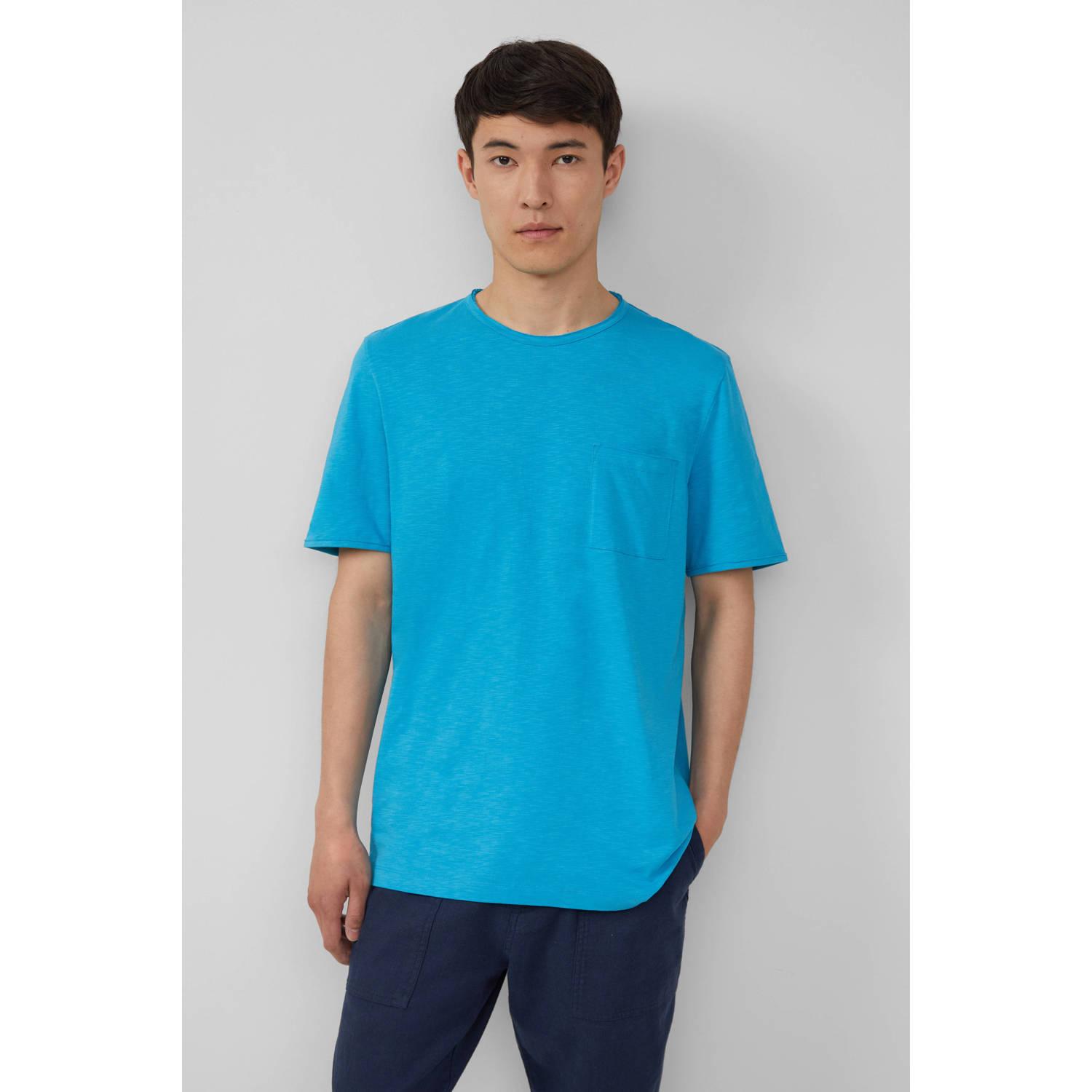 S.Oliver RED LABEL Regular fit T-shirt van puur katoen