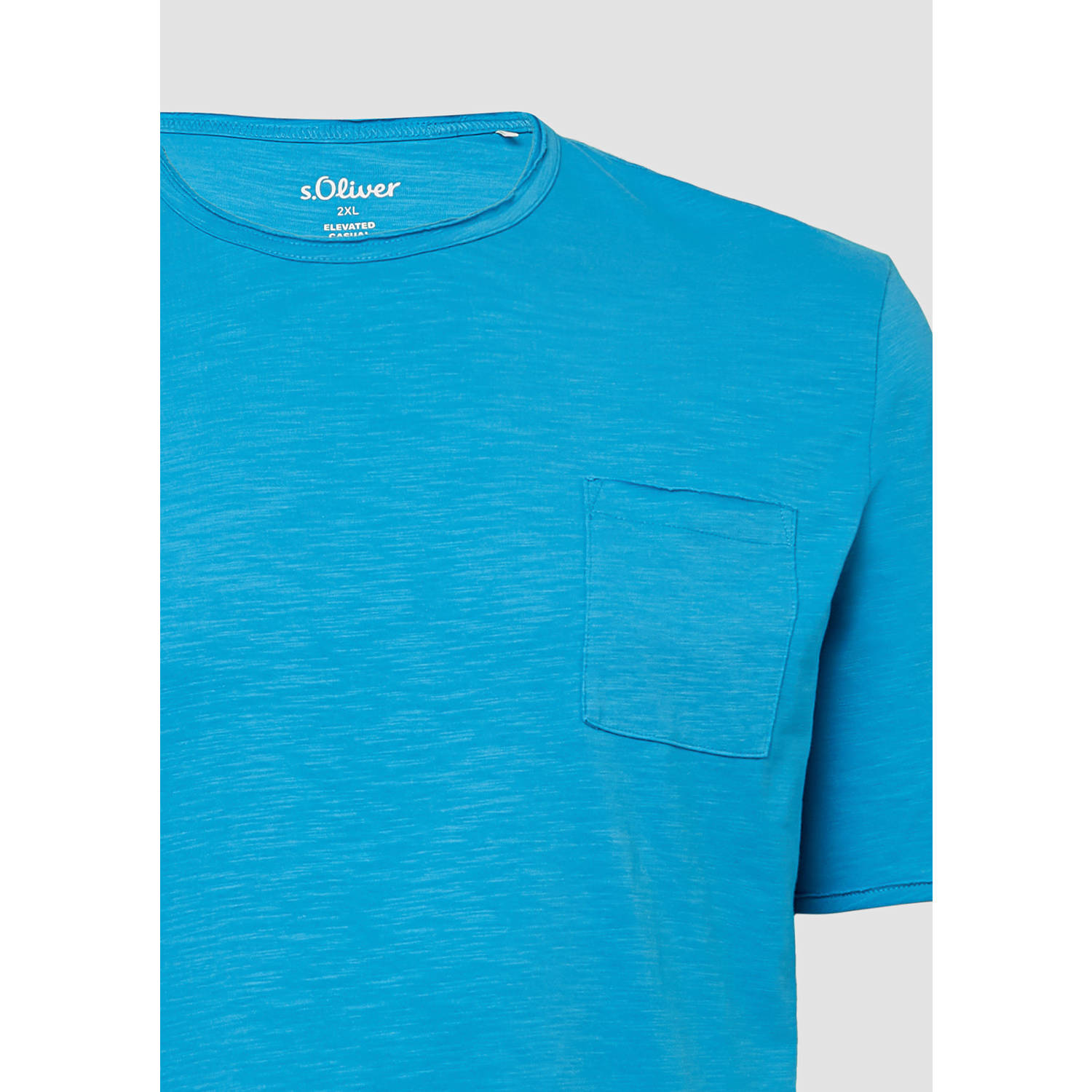 s.Oliver Big Size T-shirt blauw