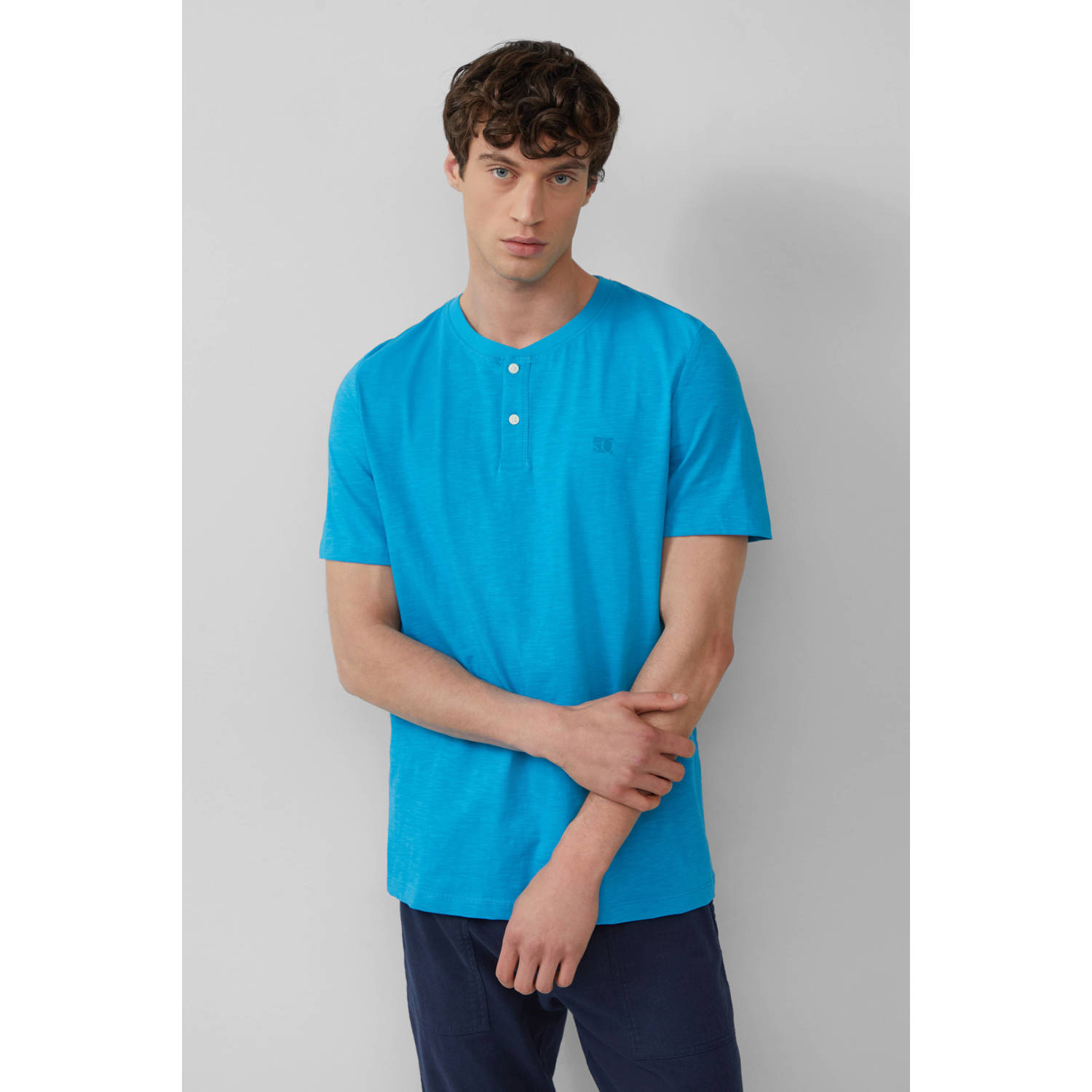 S.Oliver RED LABEL Regular fit T-shirt van puur katoen