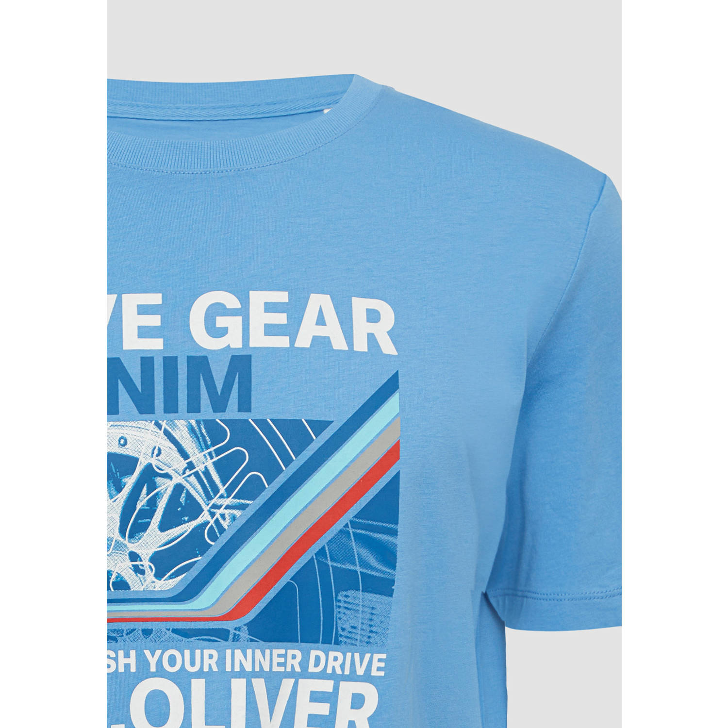 s.Oliver T-shirt blauw