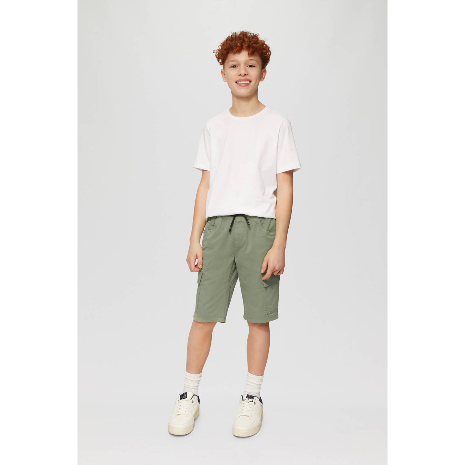 S.Oliver cargo short groen