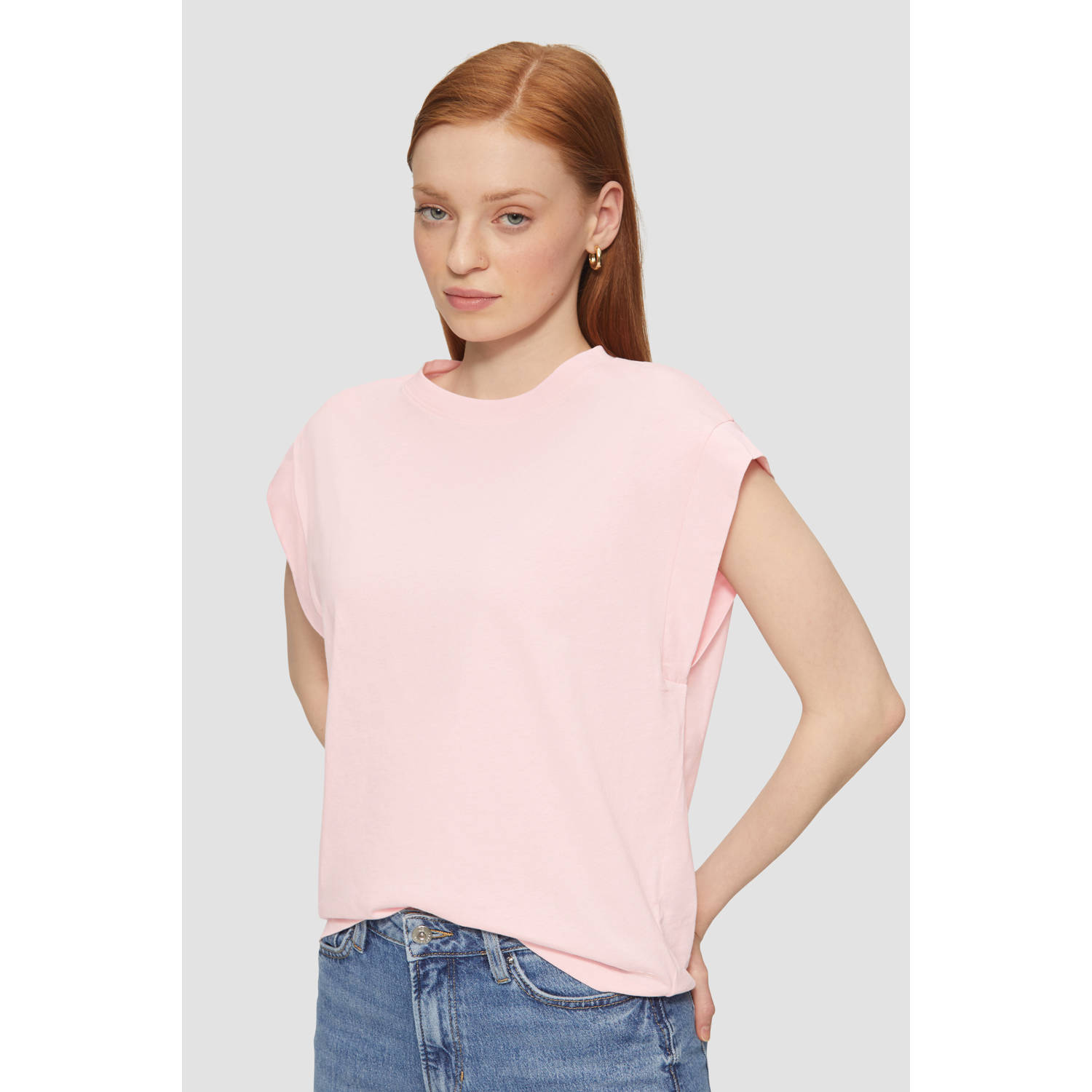Q S by s.Oliver top lichtroze