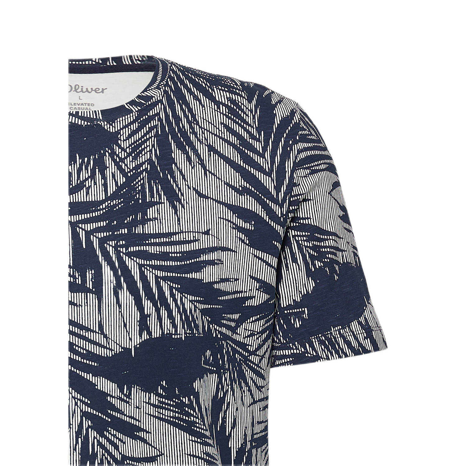 s.Oliver T-shirt donkerblauw