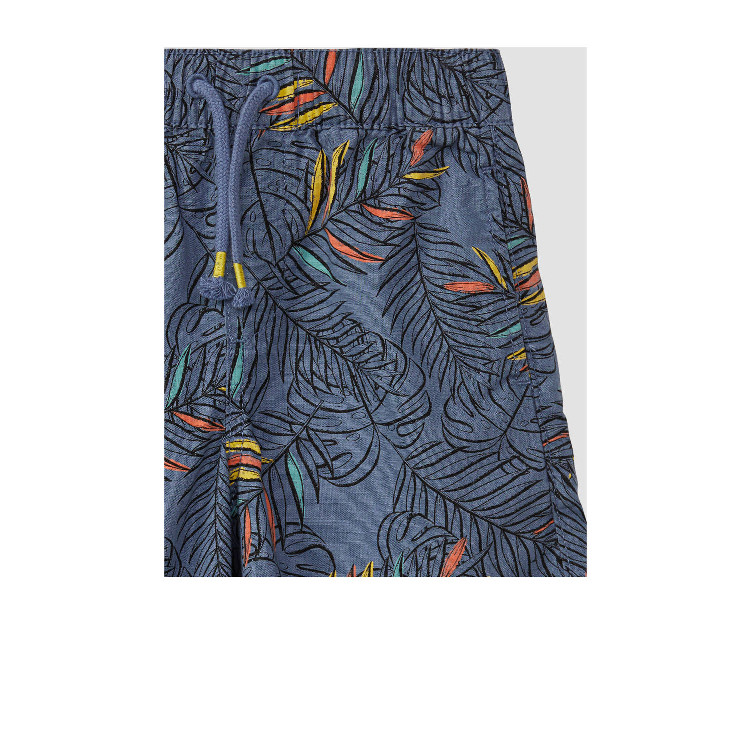 s.Oliver casual short donkerblauw