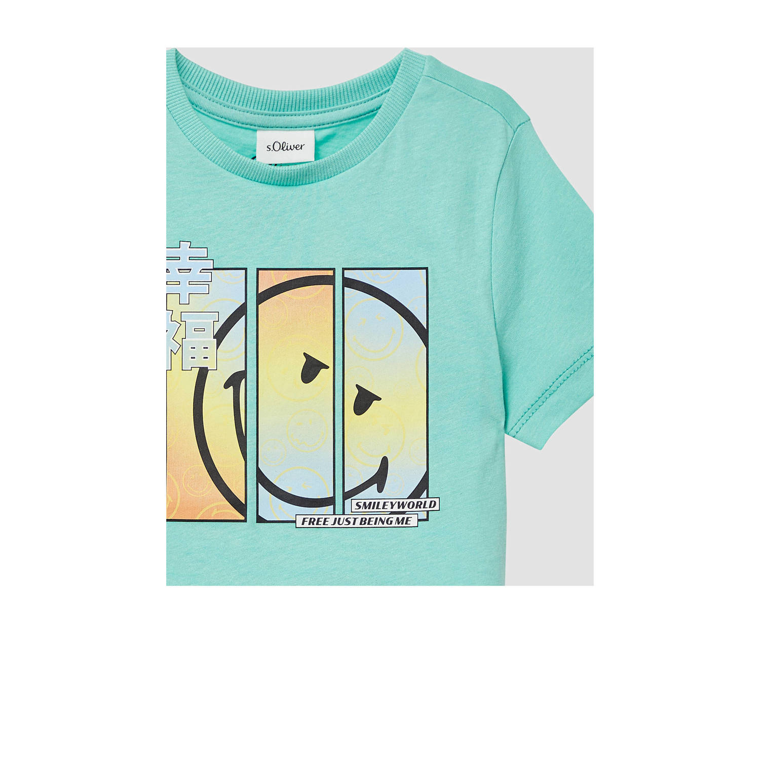 s.Oliver T-shirt turquoise