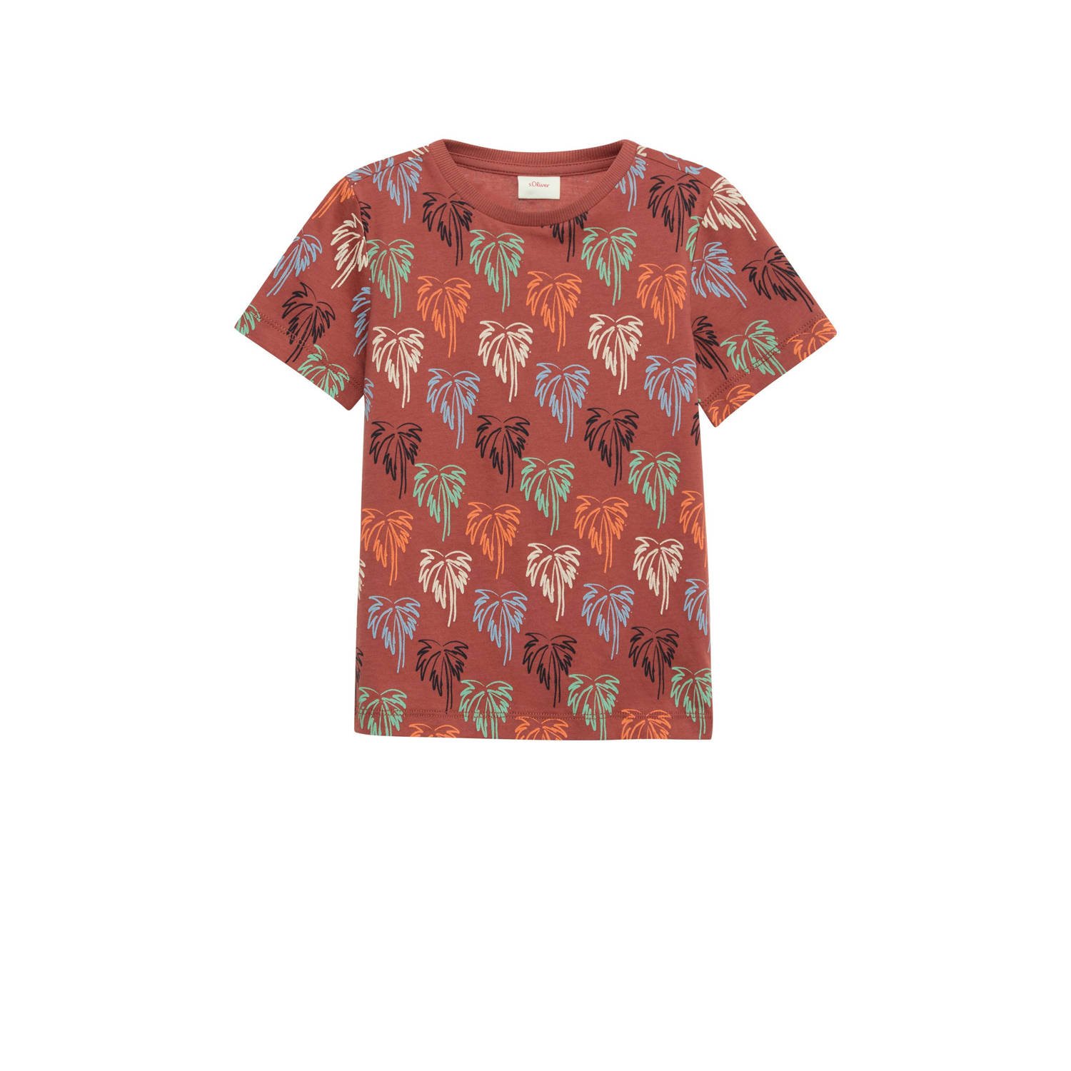 S.Oliver RED LABEL T-shirt met all-over motief regular fit