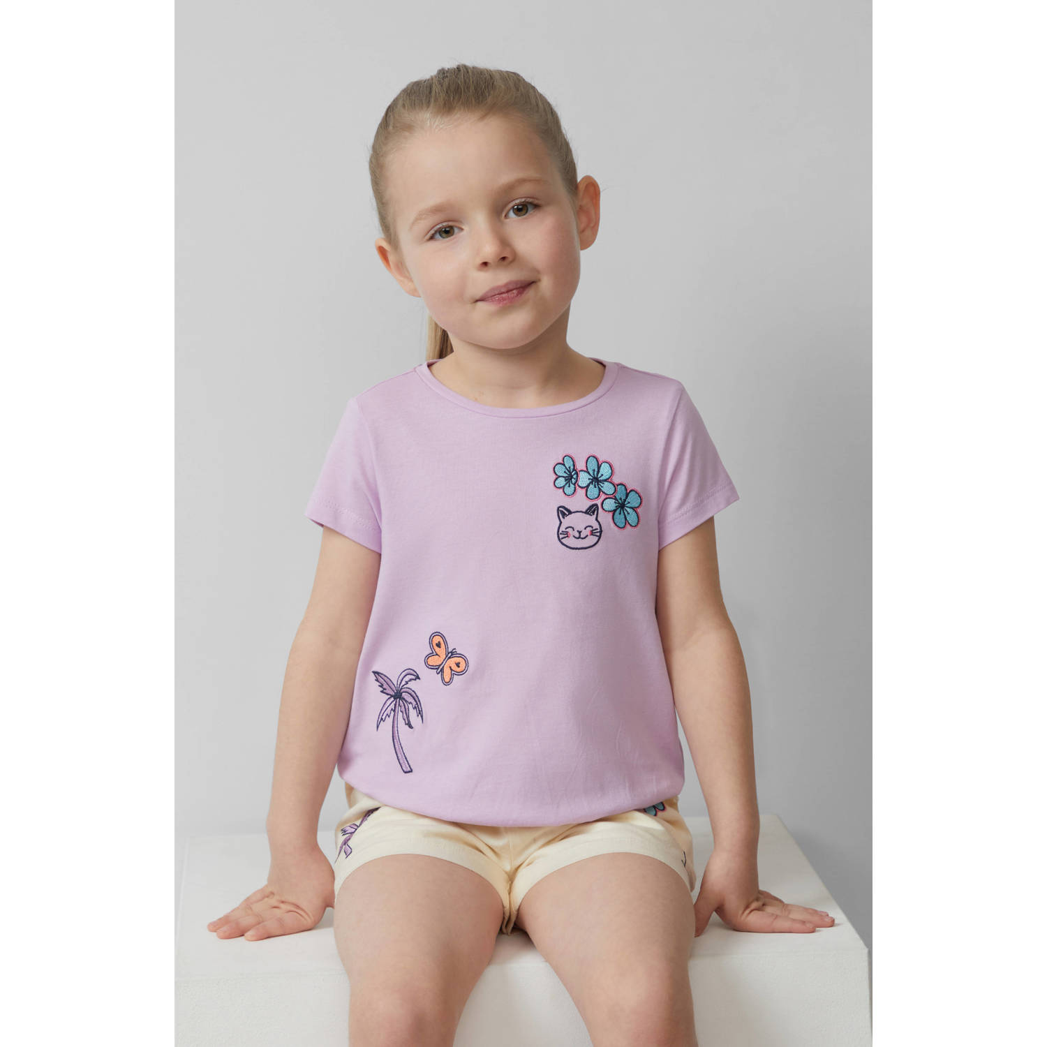 S.Oliver T-shirt lichtroze