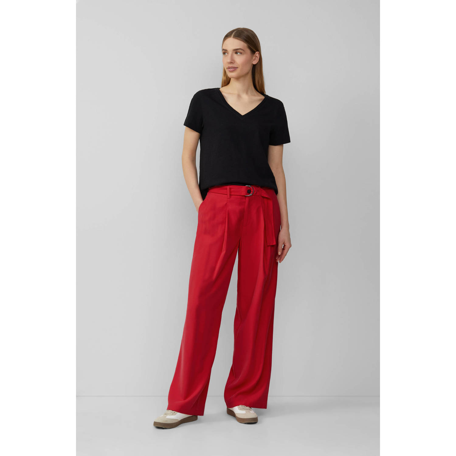 s.Oliver T-shirt zwart