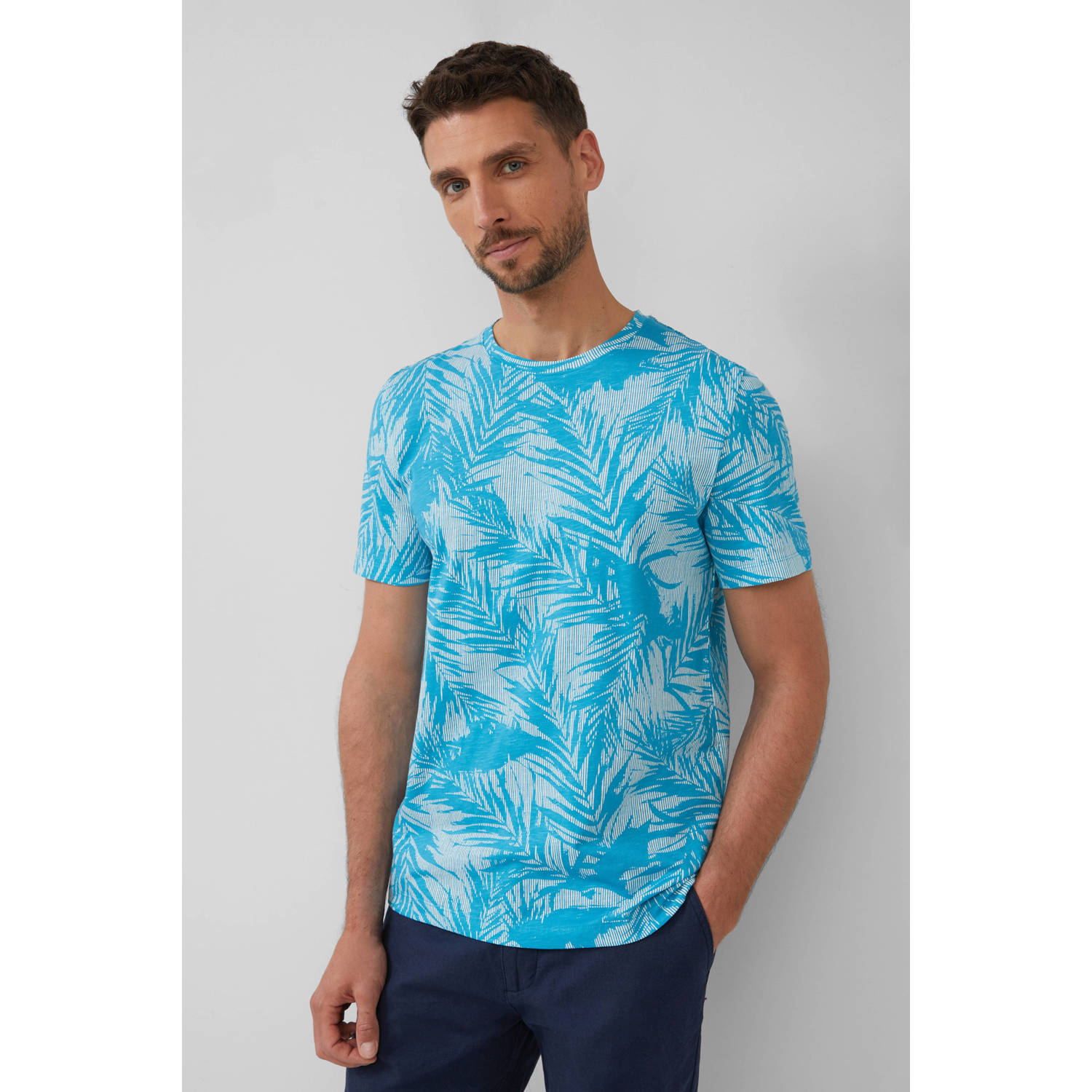 S.Oliver RED LABEL Regular fit T-shirt van puur katoen