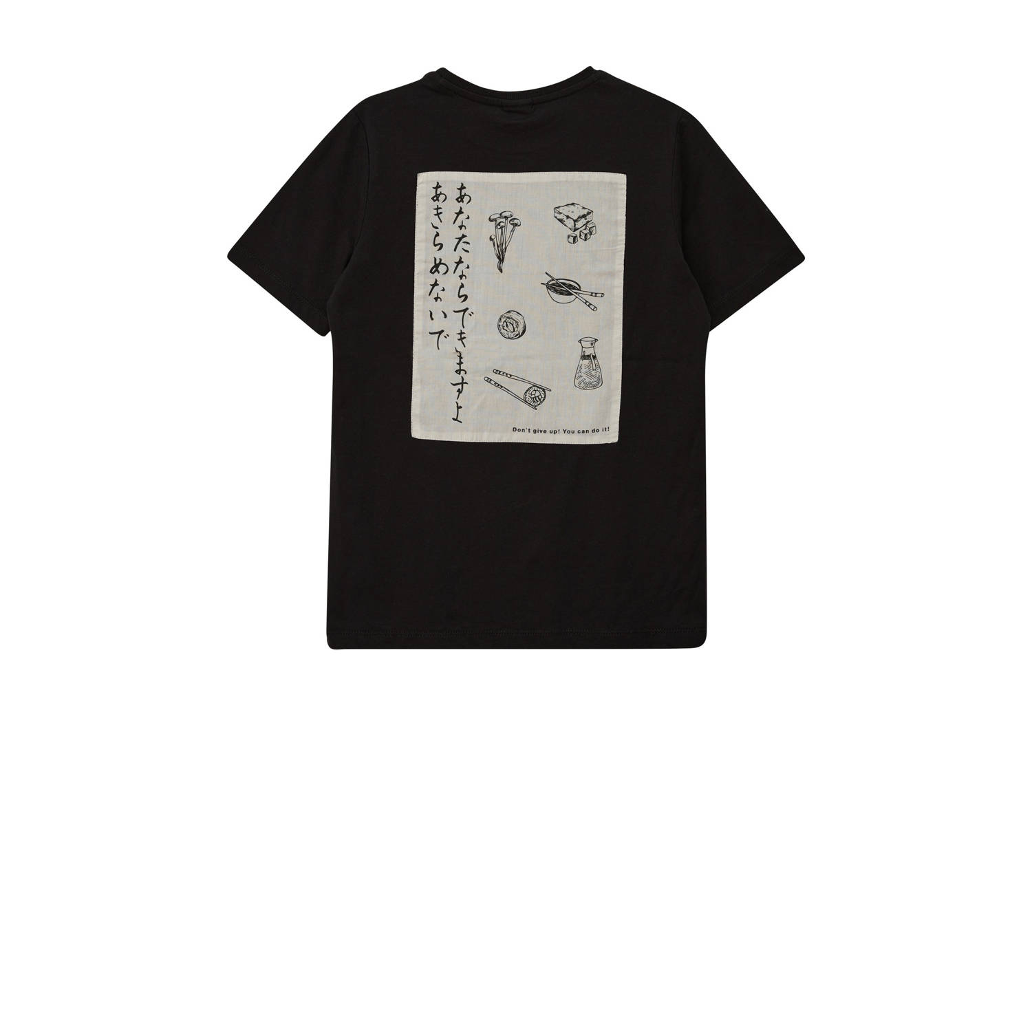 s.Oliver T-shirt zwart