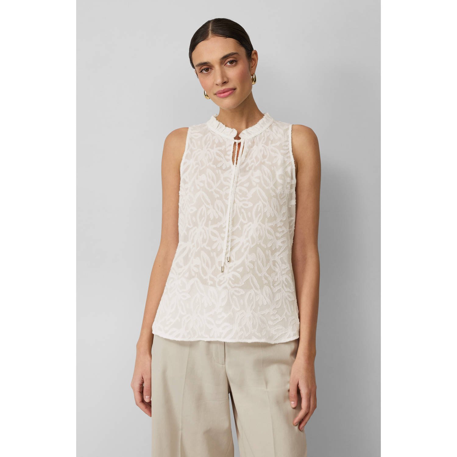 S.Oliver BLACK LABEL blousetop wit