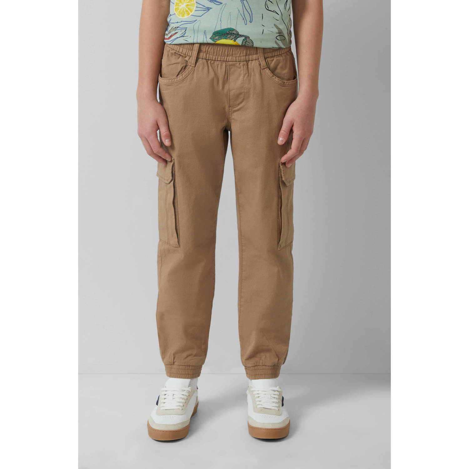 S.Oliver cargo broek bruin