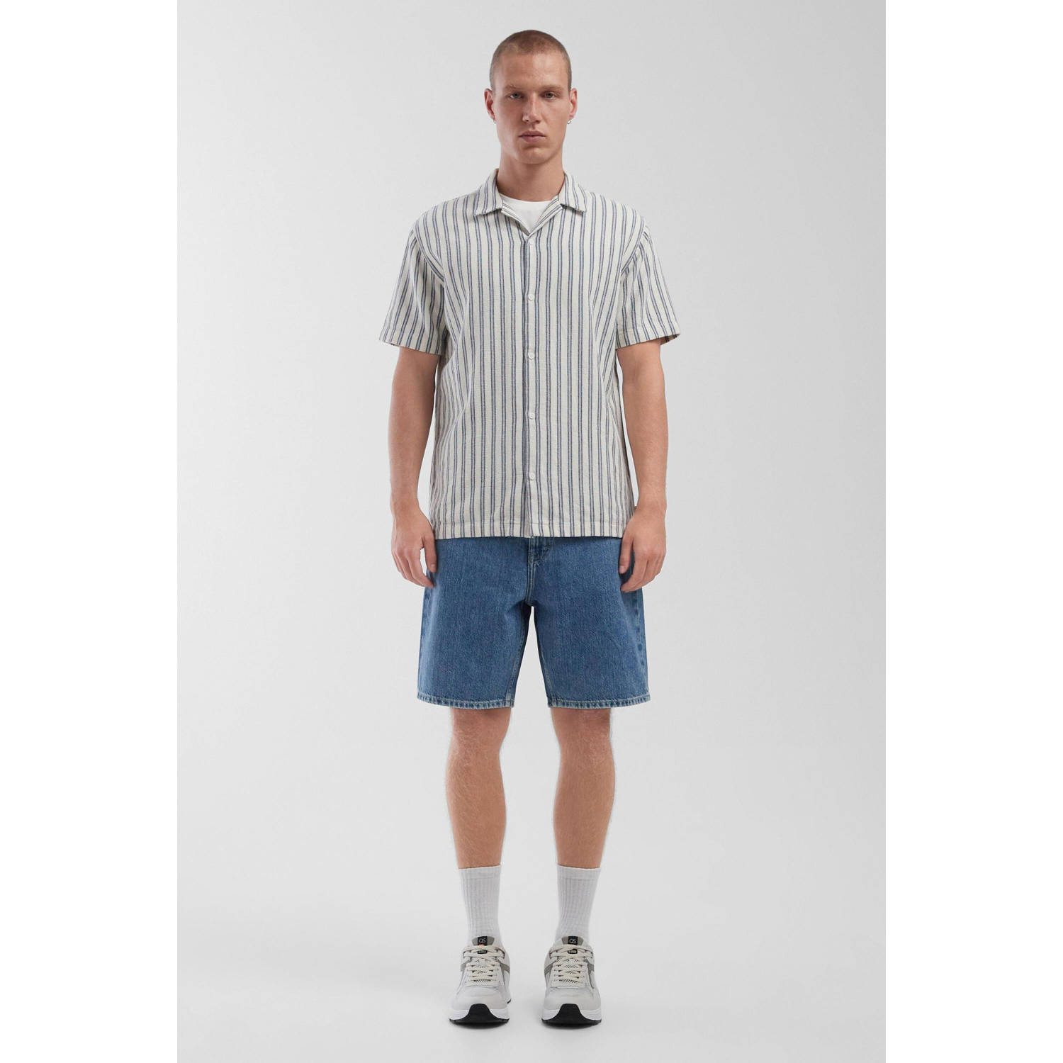 Q S by s.Oliver casual overhemd ecru