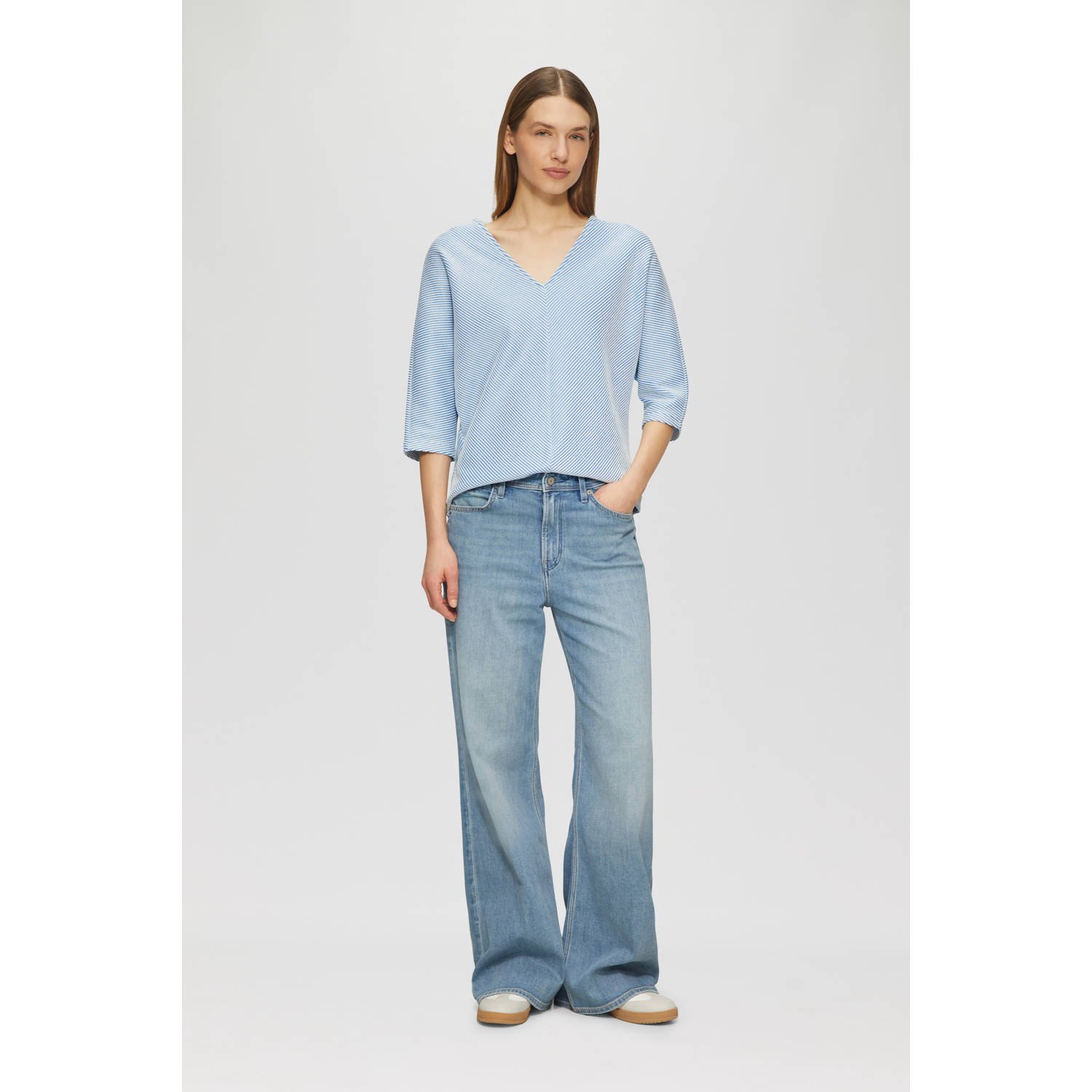 s.Oliver top blauw