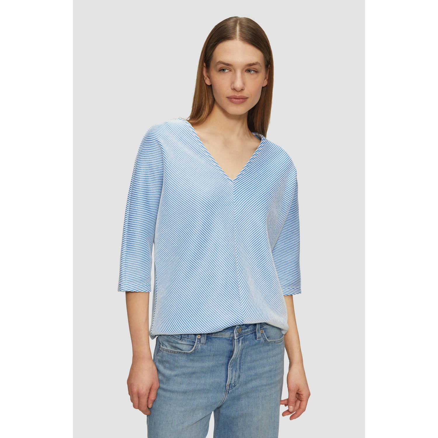 S.Oliver top blauw