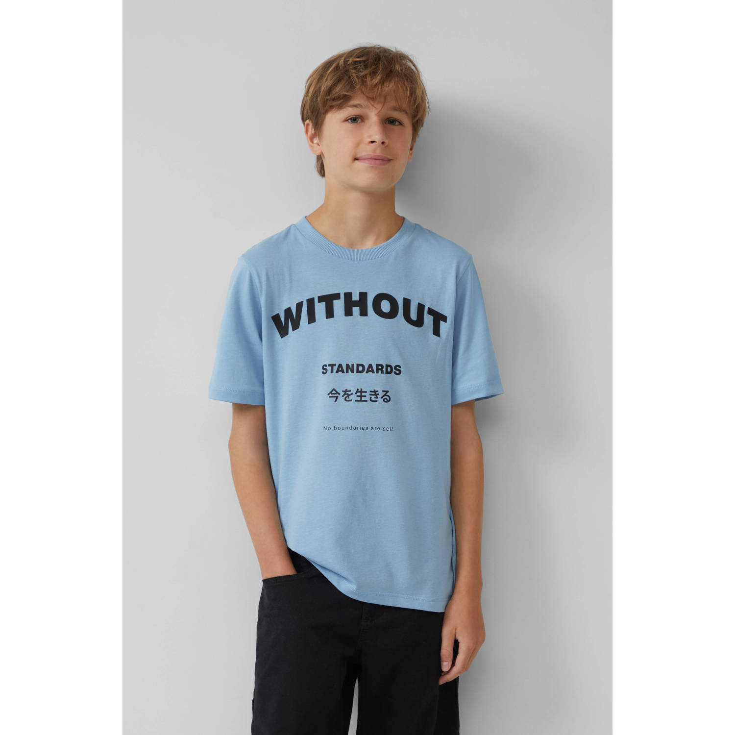 S.Oliver T-shirt lichtblauw