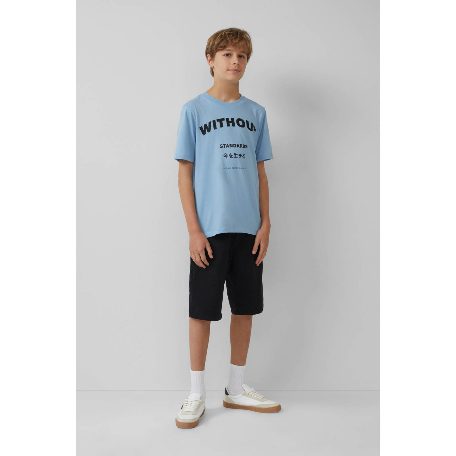 s.Oliver T-shirt lichtblauw