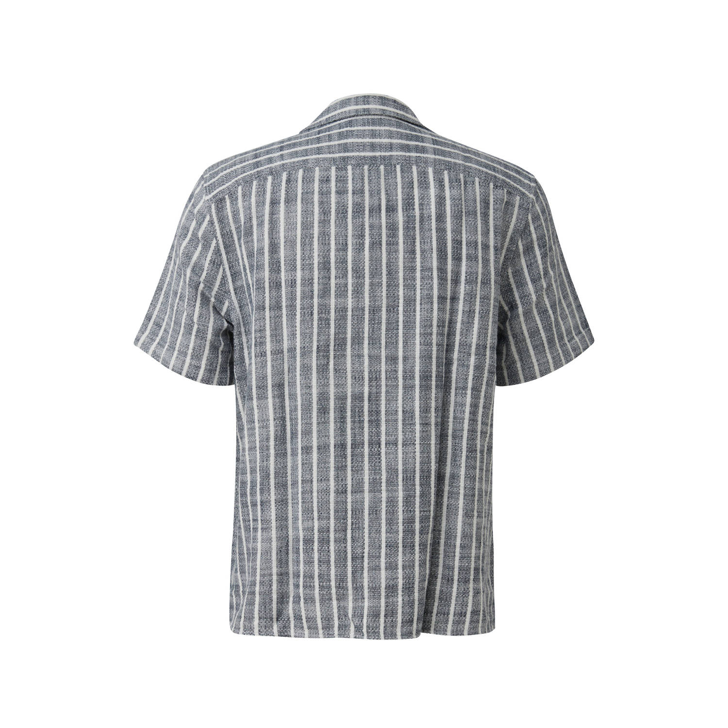 s.Oliver casual overhemd grijsblauw
