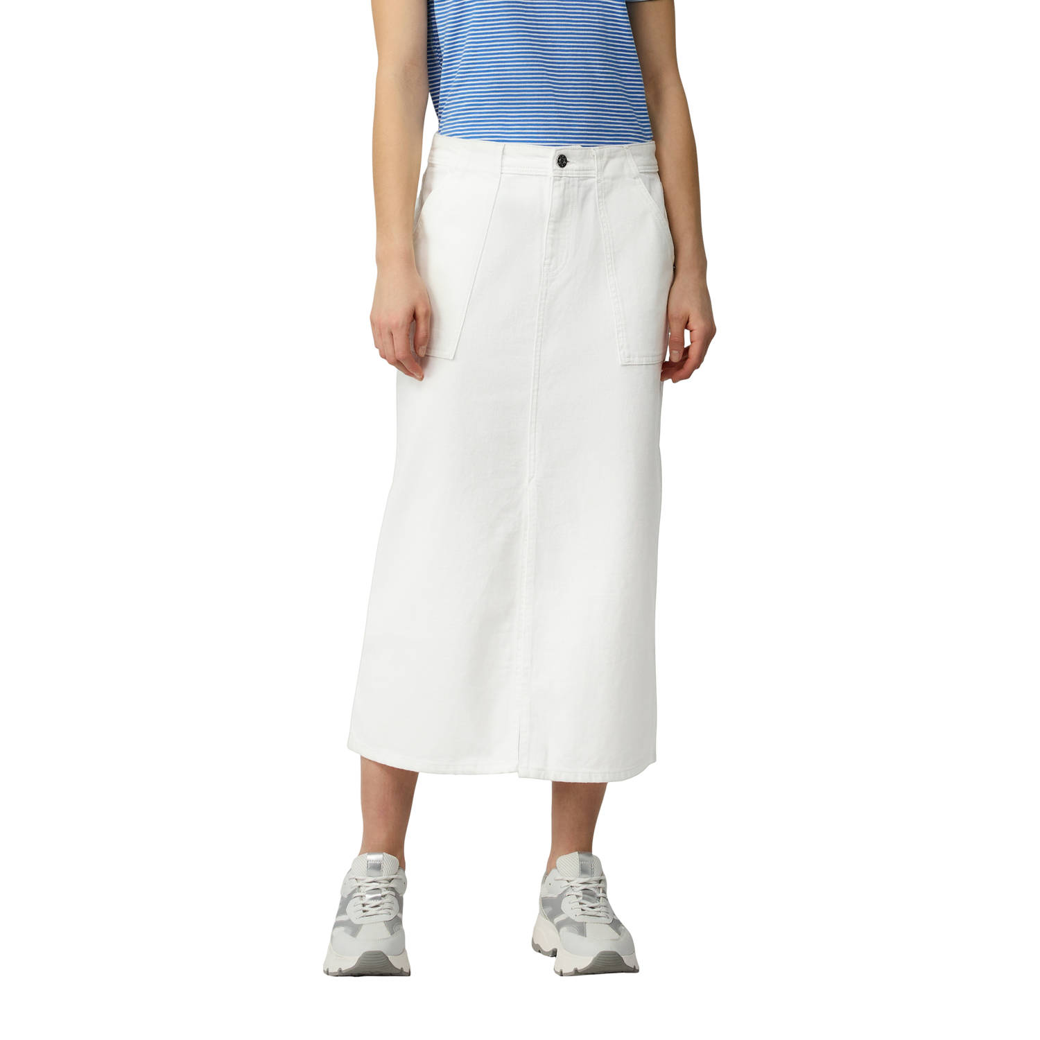 S.Oliver midi rok wit