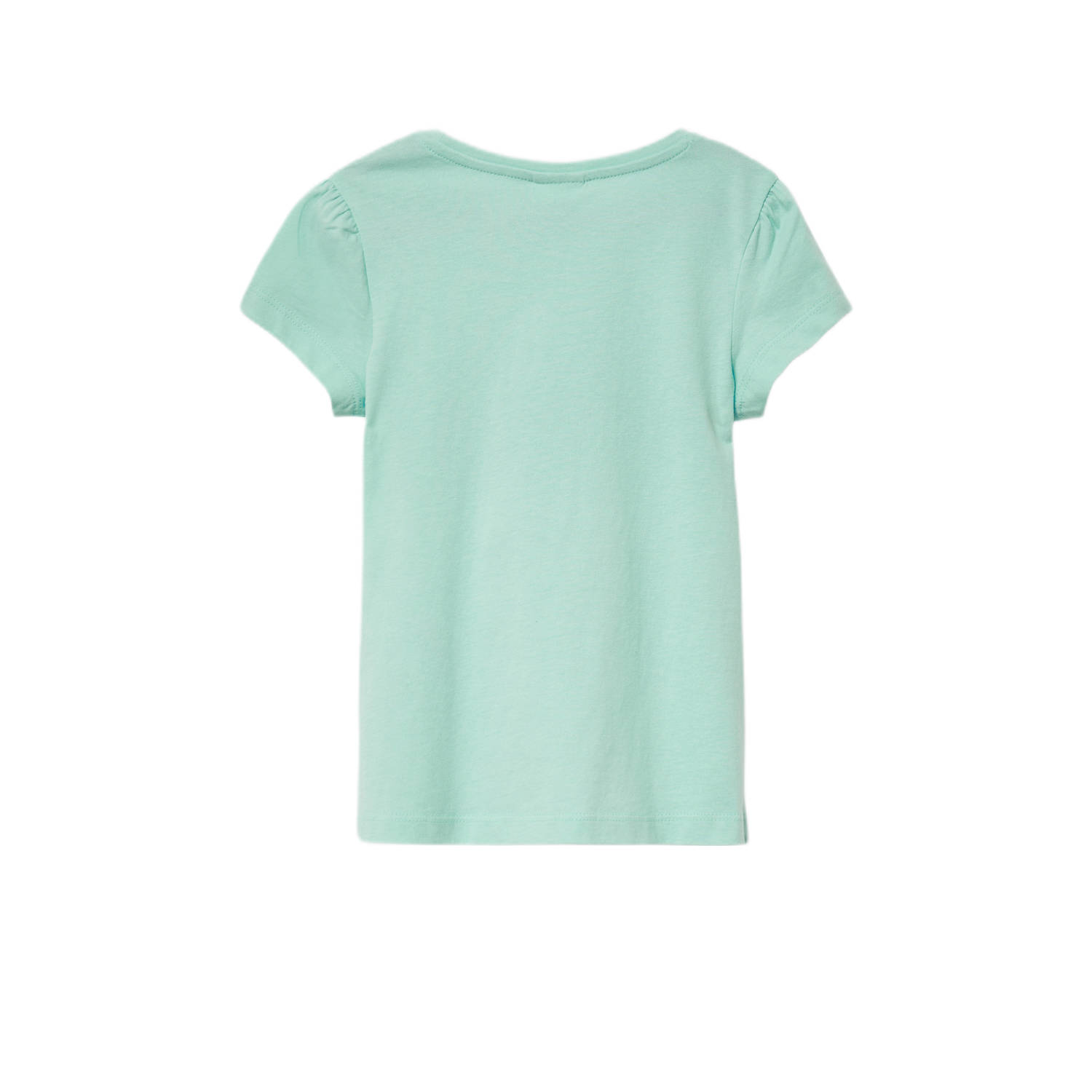 s.Oliver T-shirt turquoise met glitter
