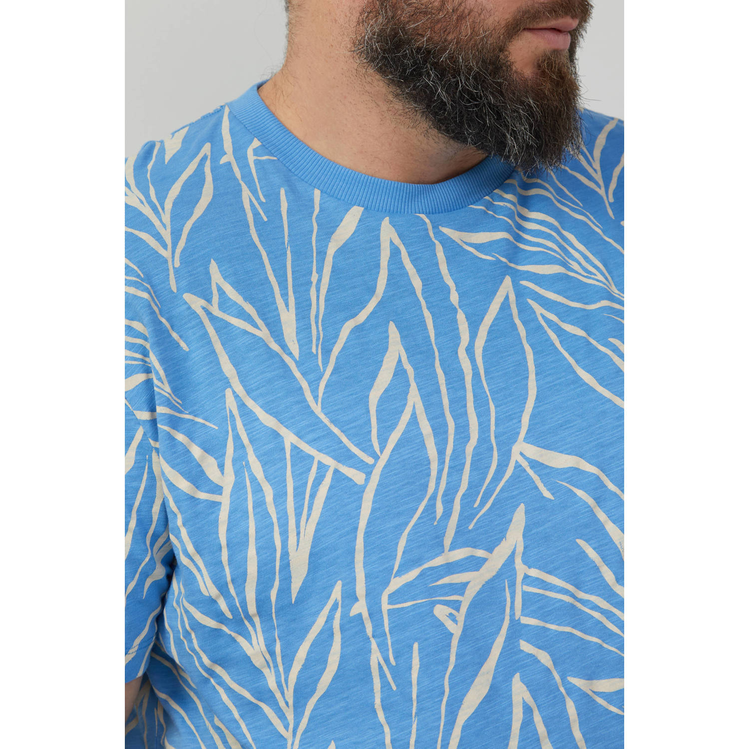s.Oliver Big Size T-shirt blauw