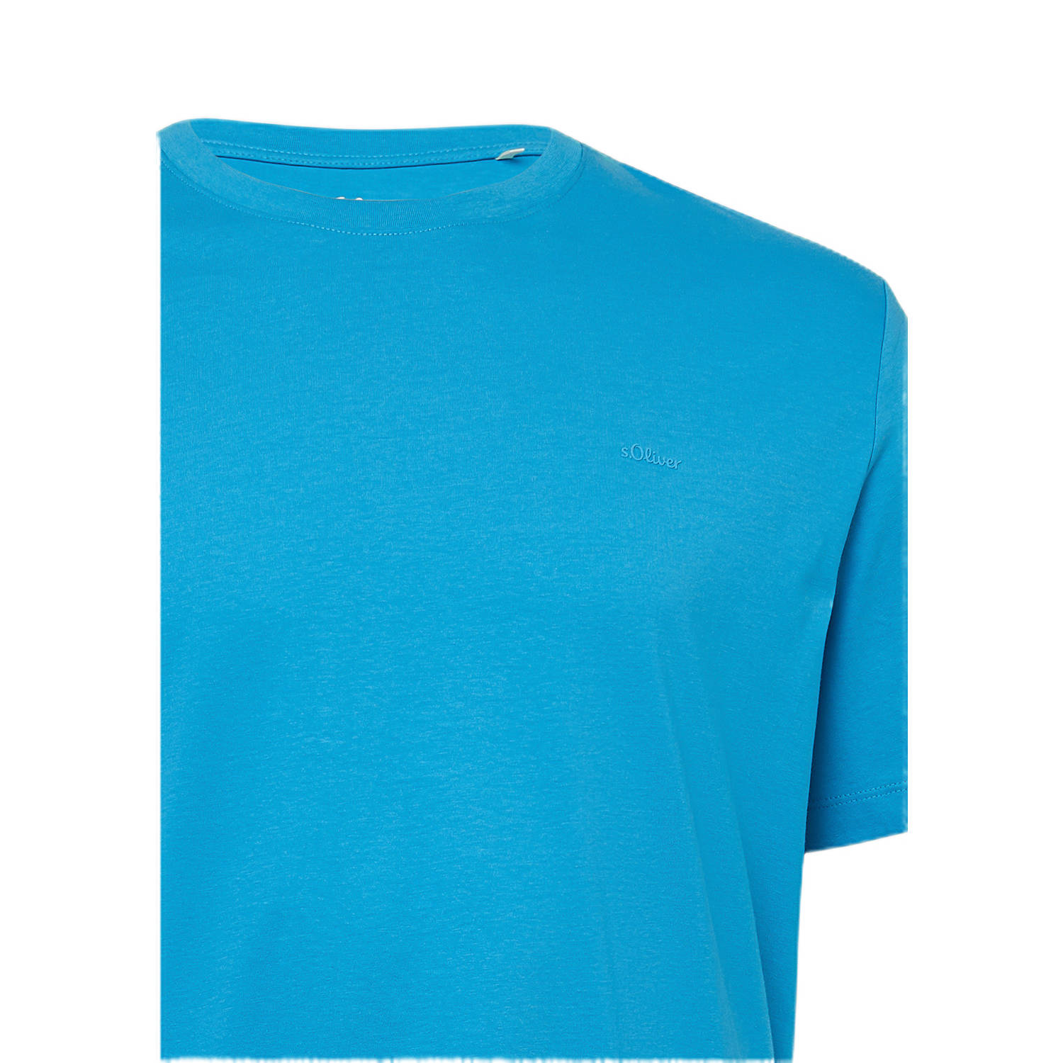 s.Oliver Big Size T-shirt blauw