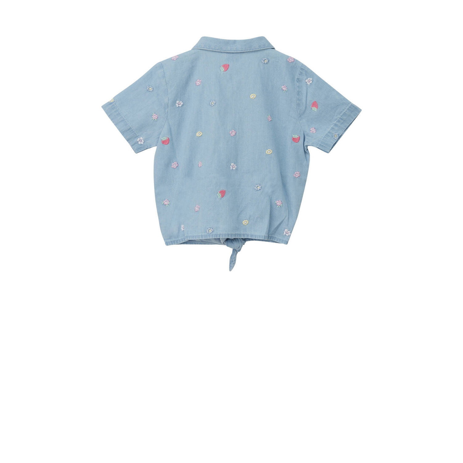 s.Oliver blouse light blue denim