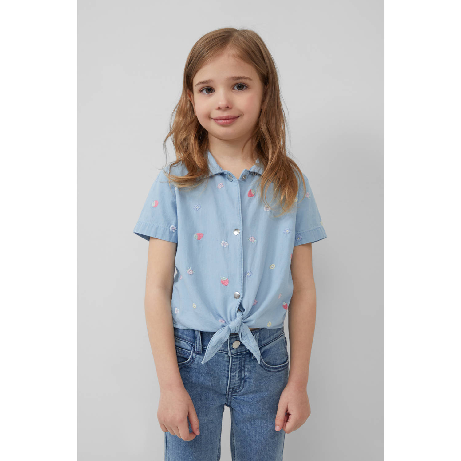 S.Oliver blouse light blue denim
