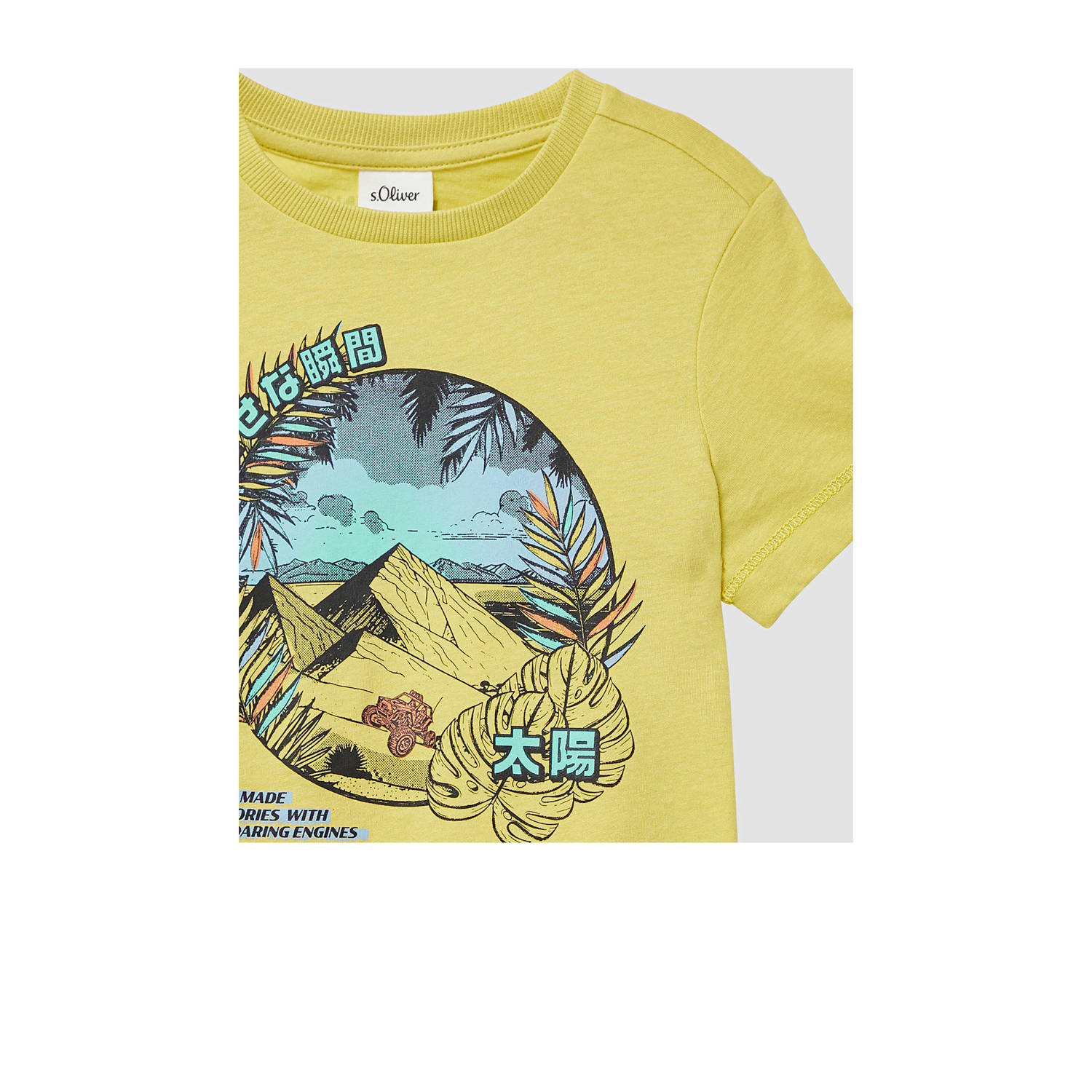 s.Oliver T-shirt geel