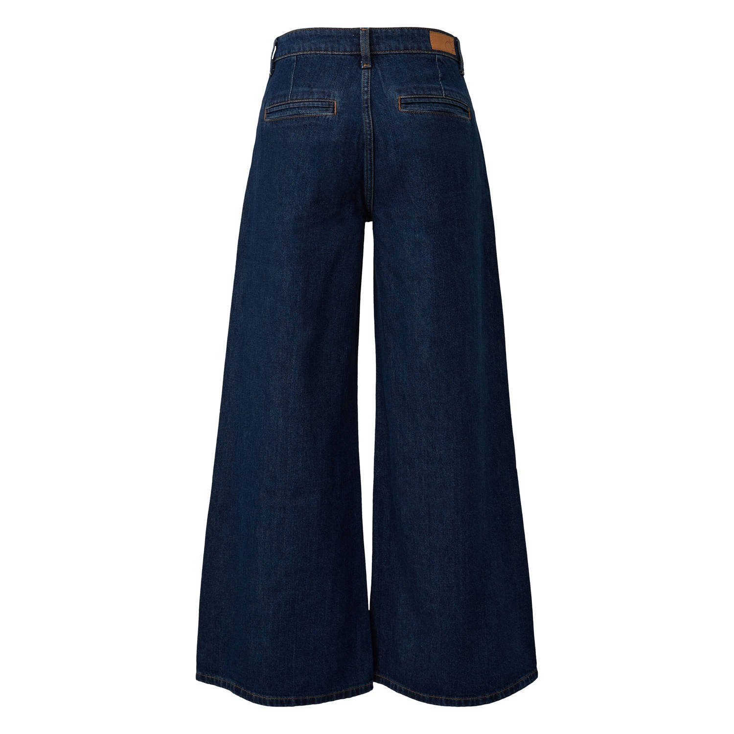 Q S by s.Oliver wide leg jeans dark blue denim