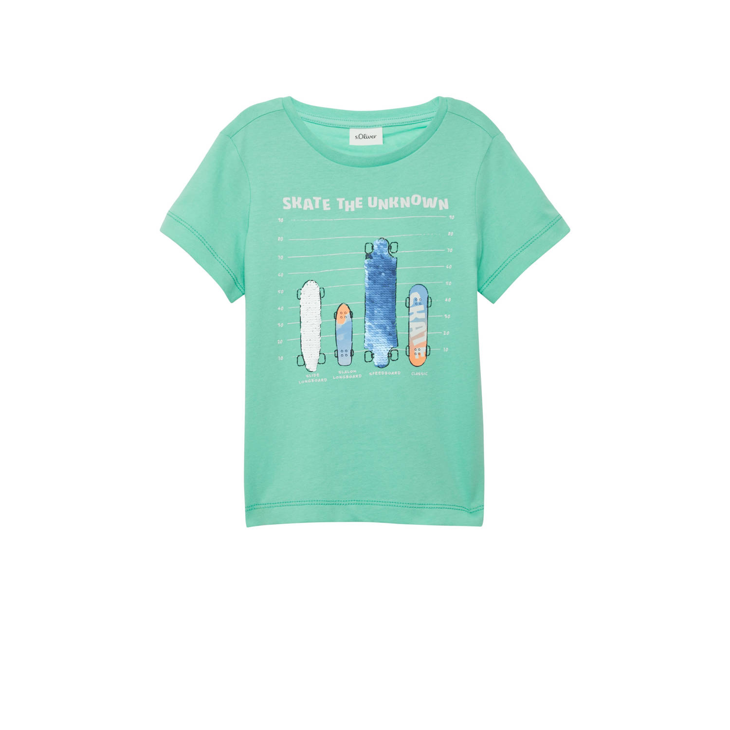 s.Oliver T-shirt petrol