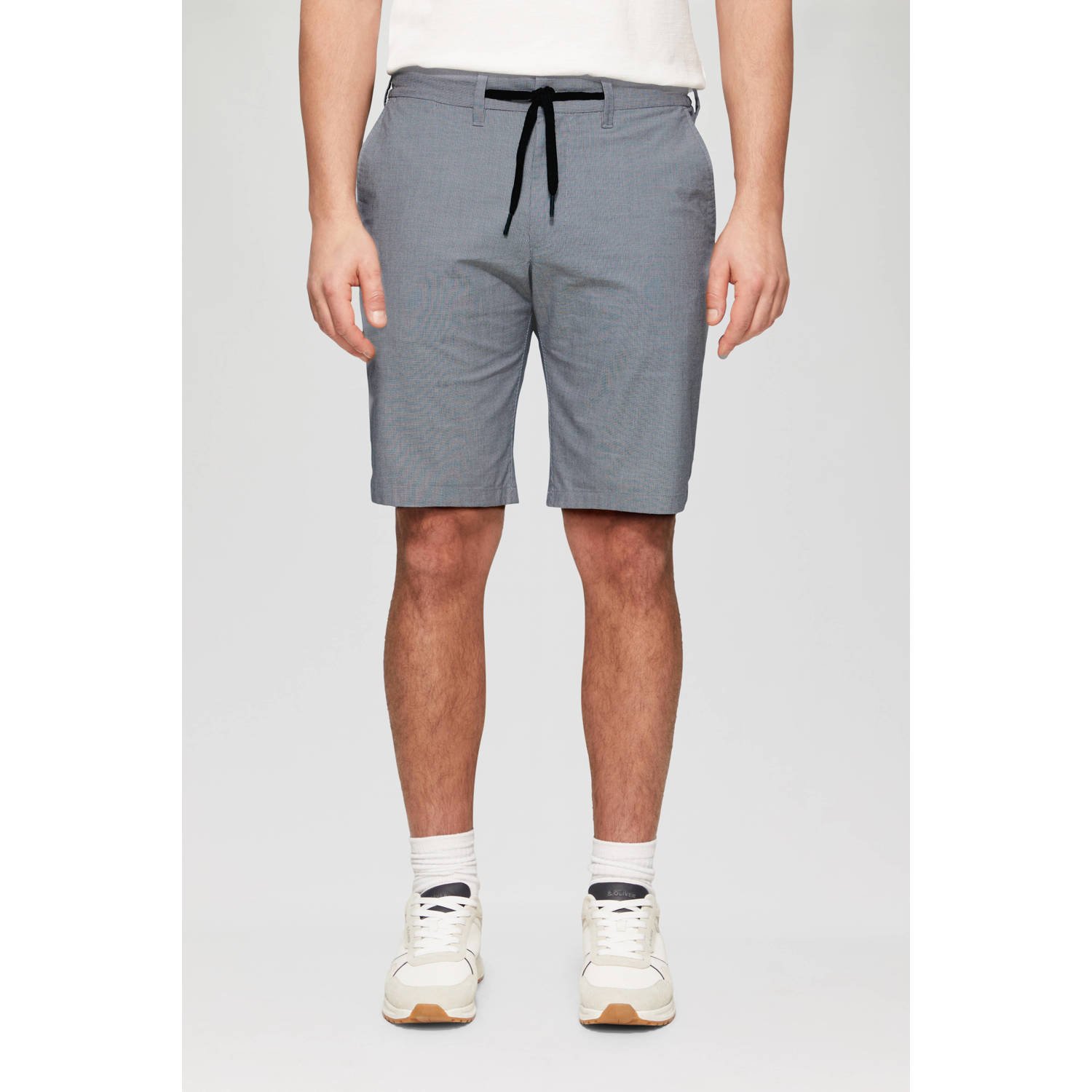 S.Oliver RED LABEL Regular fit korte chino van katoenmix model 'PHOENIX'