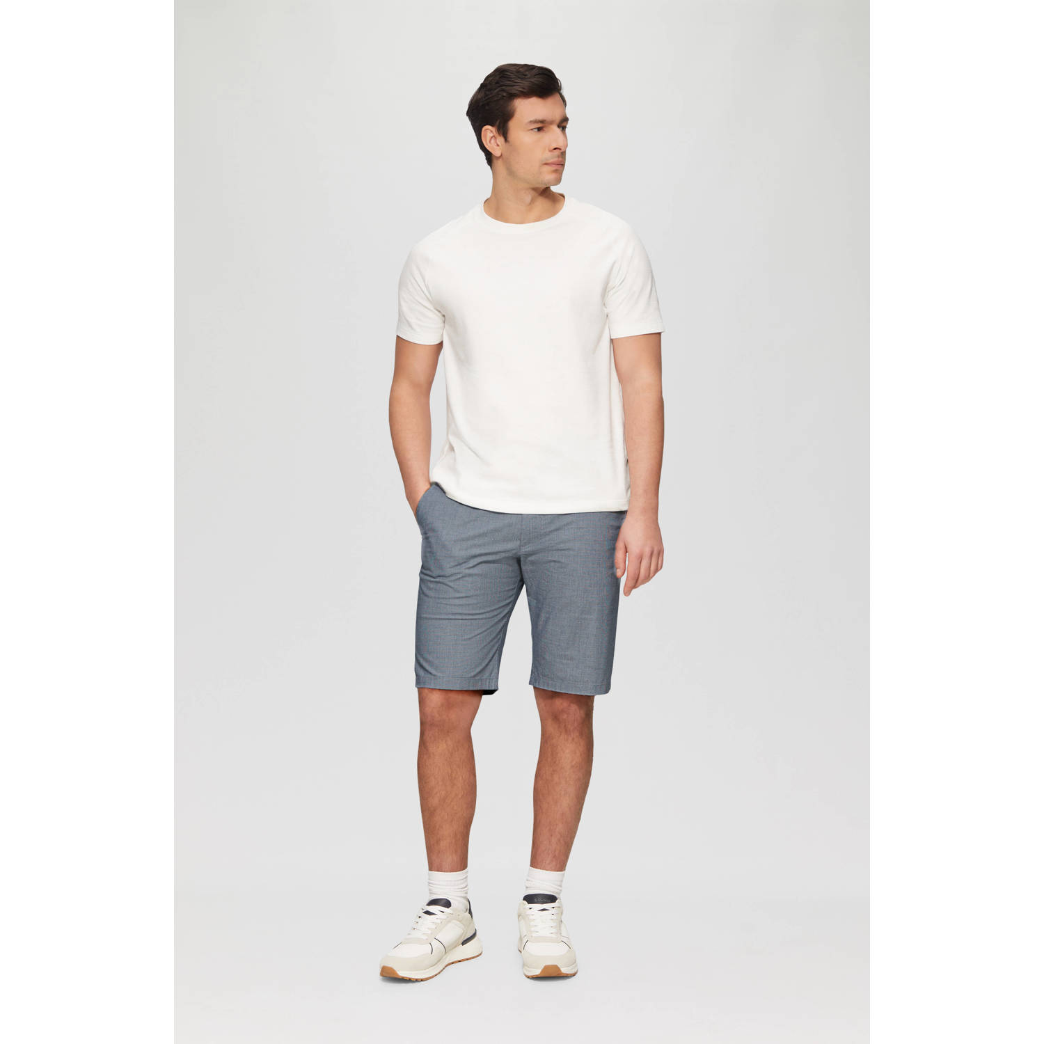 s.Oliver regular chino short blauw