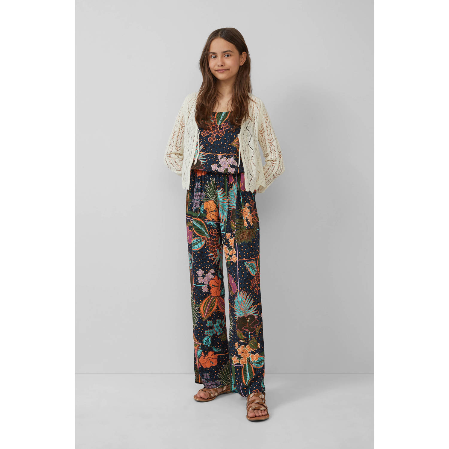 s.Oliver jumpsuit donkerblauw