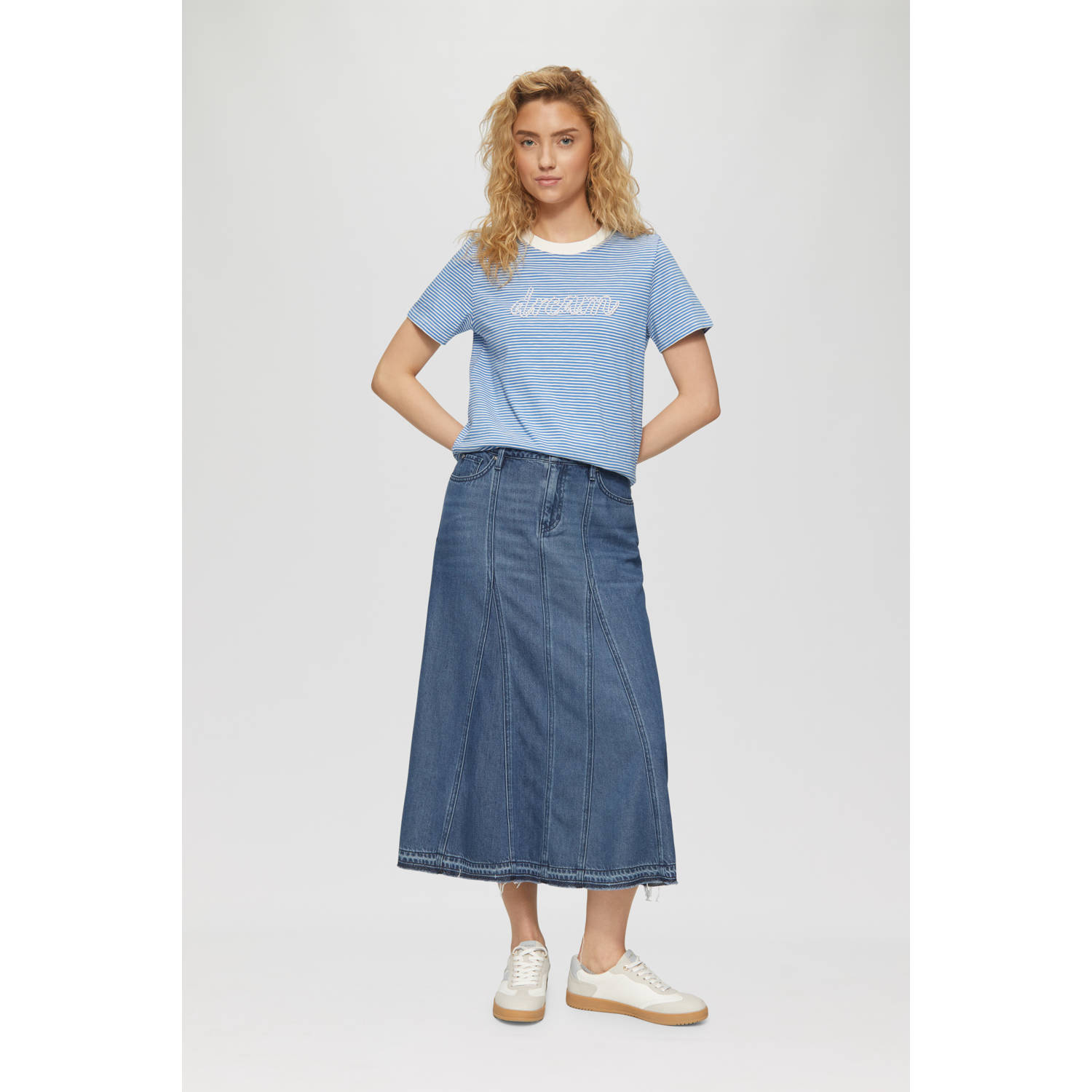 s.Oliver T-shirt blauw