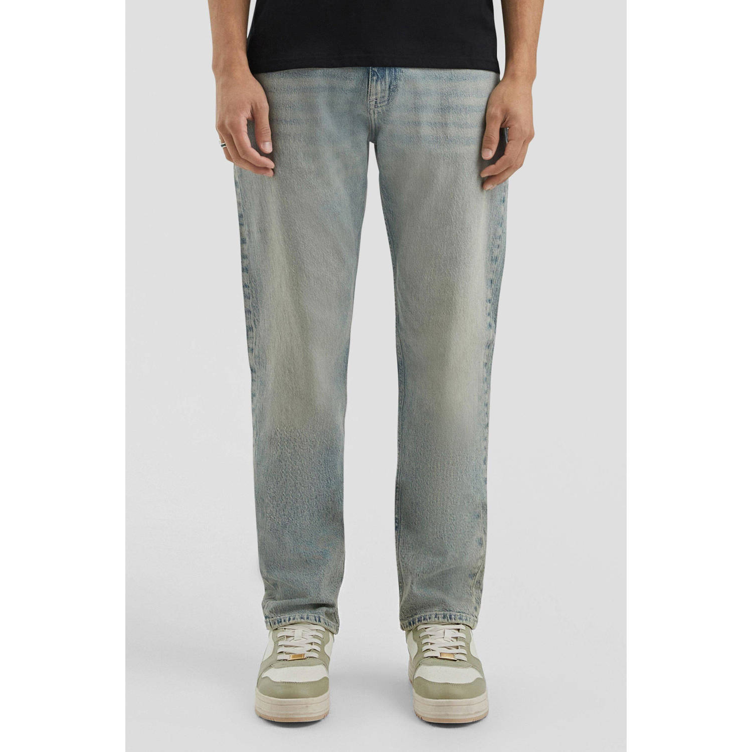 Q S by s.Oliver straight leg regular fit jeans light blue denim