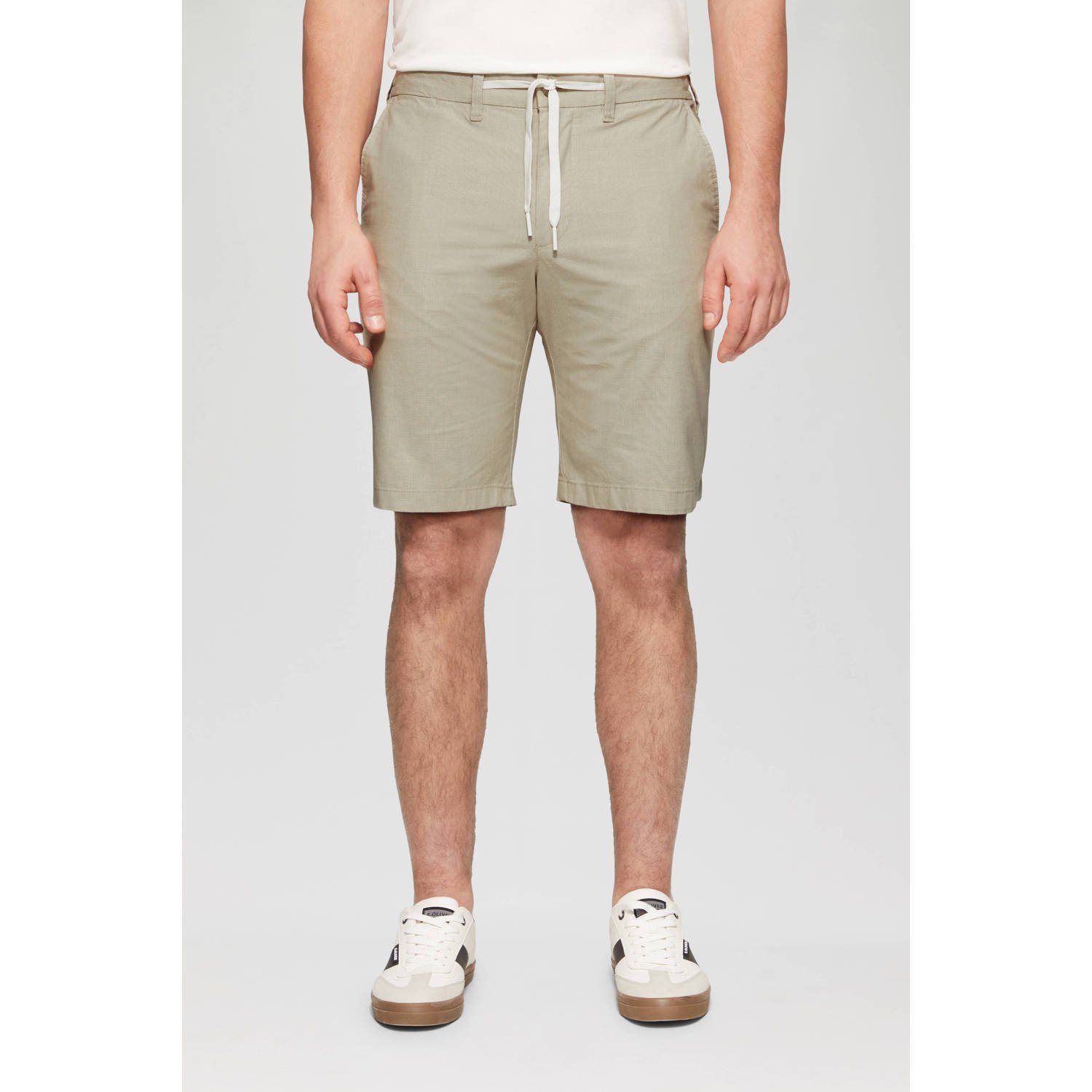 S.Oliver RED LABEL Regular fit korte chino van katoenmix model 'PHOENIX'