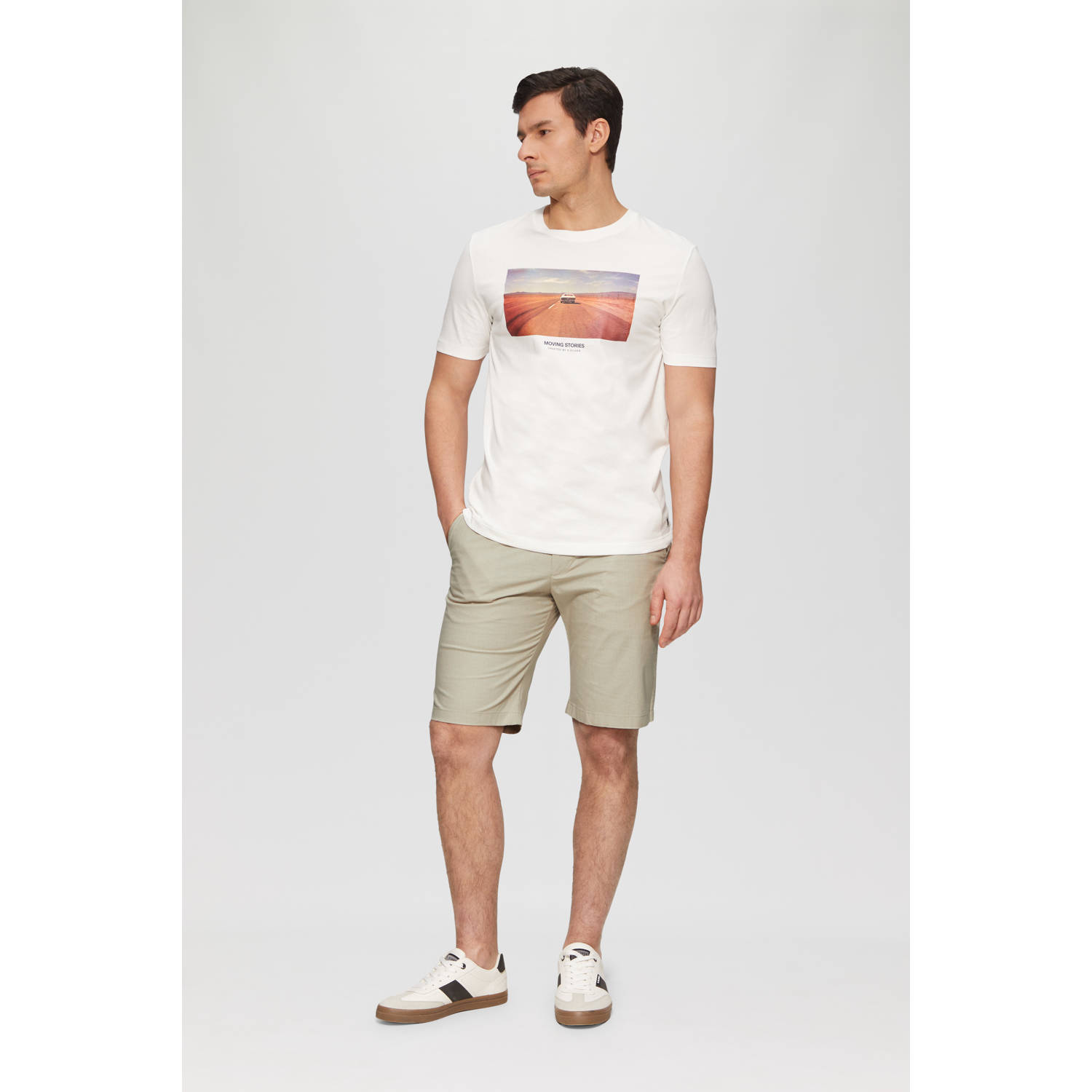 s.Oliver regular chino short beige