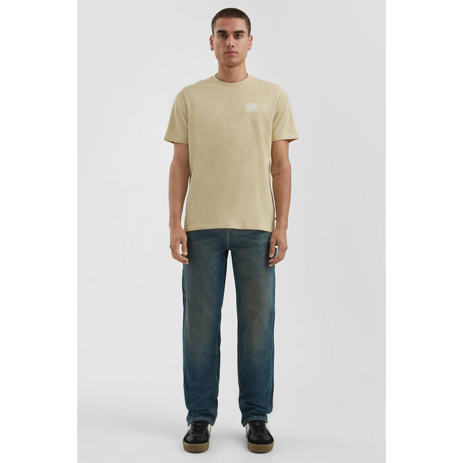 Q S by s.Oliver T-shirt lichtkaki